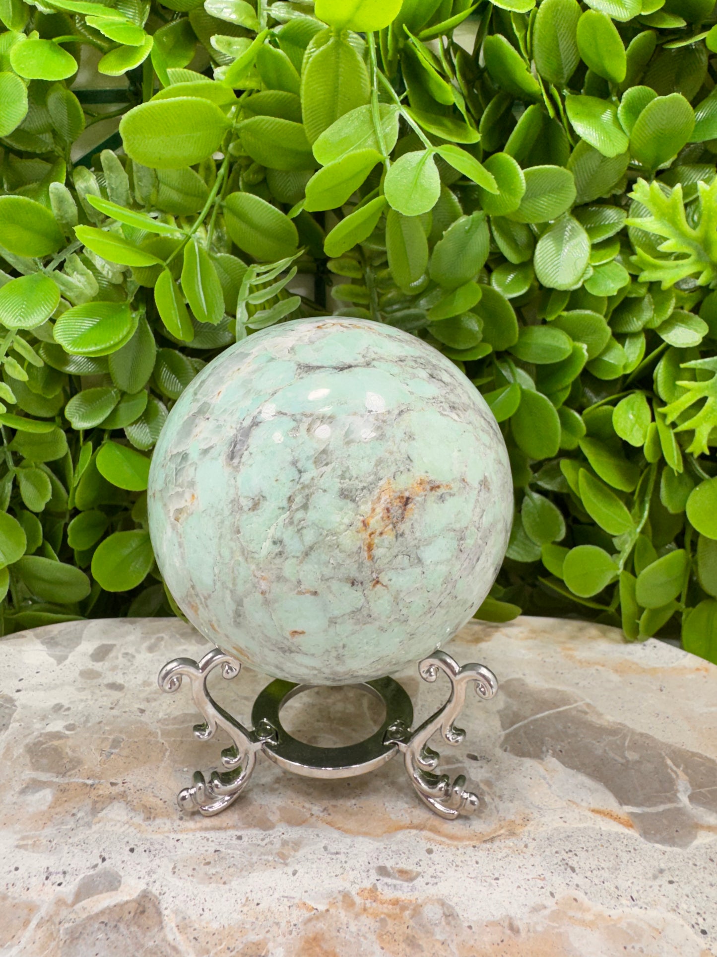 Turquoise Sphere 664g