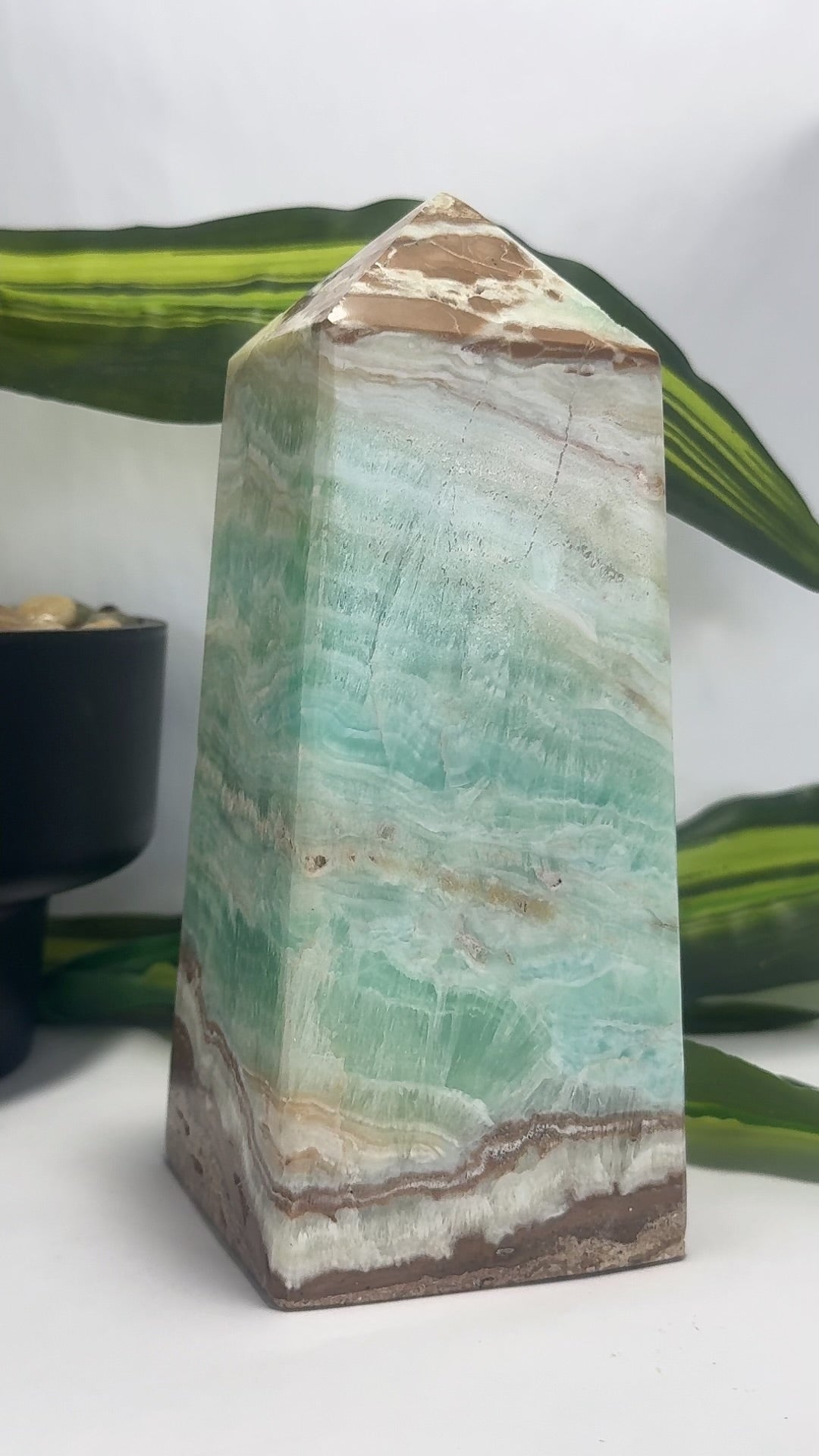 Aqua Caribbean Calcite Tower 1.6kg