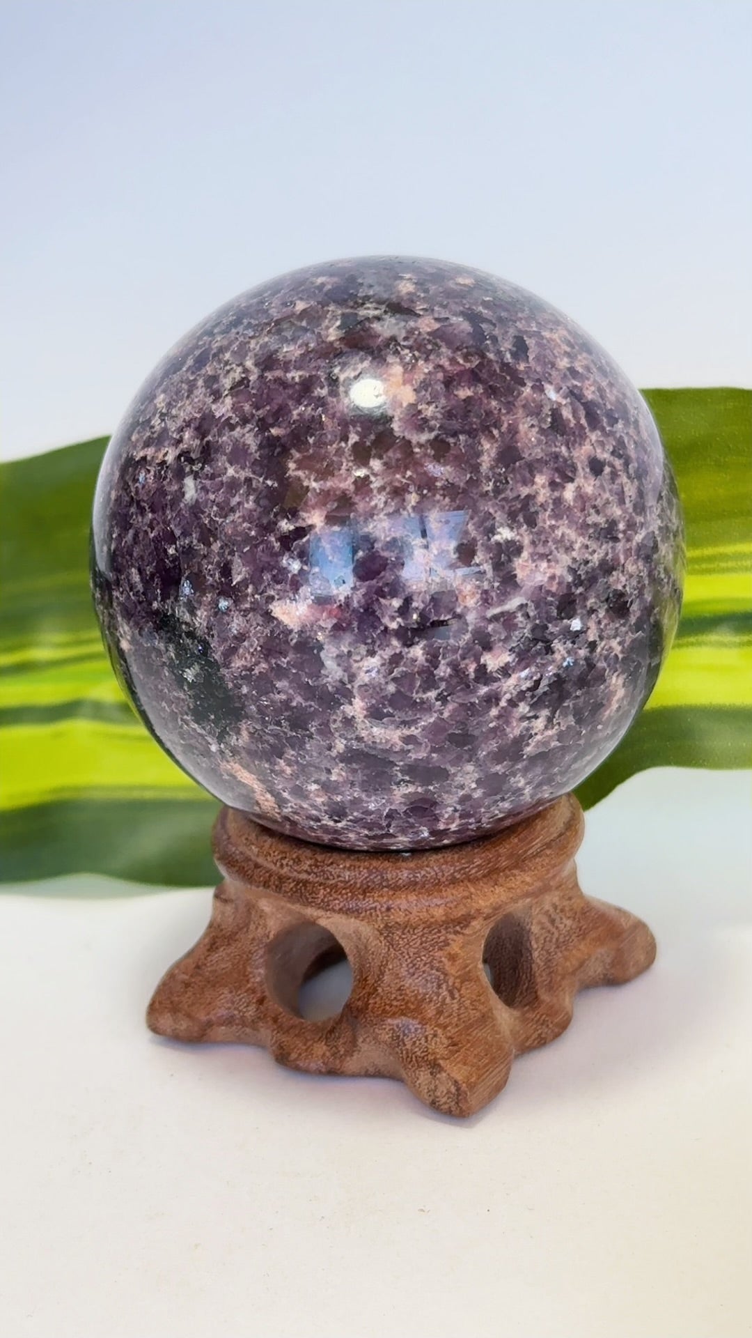 Purple Mica Sphere 294g