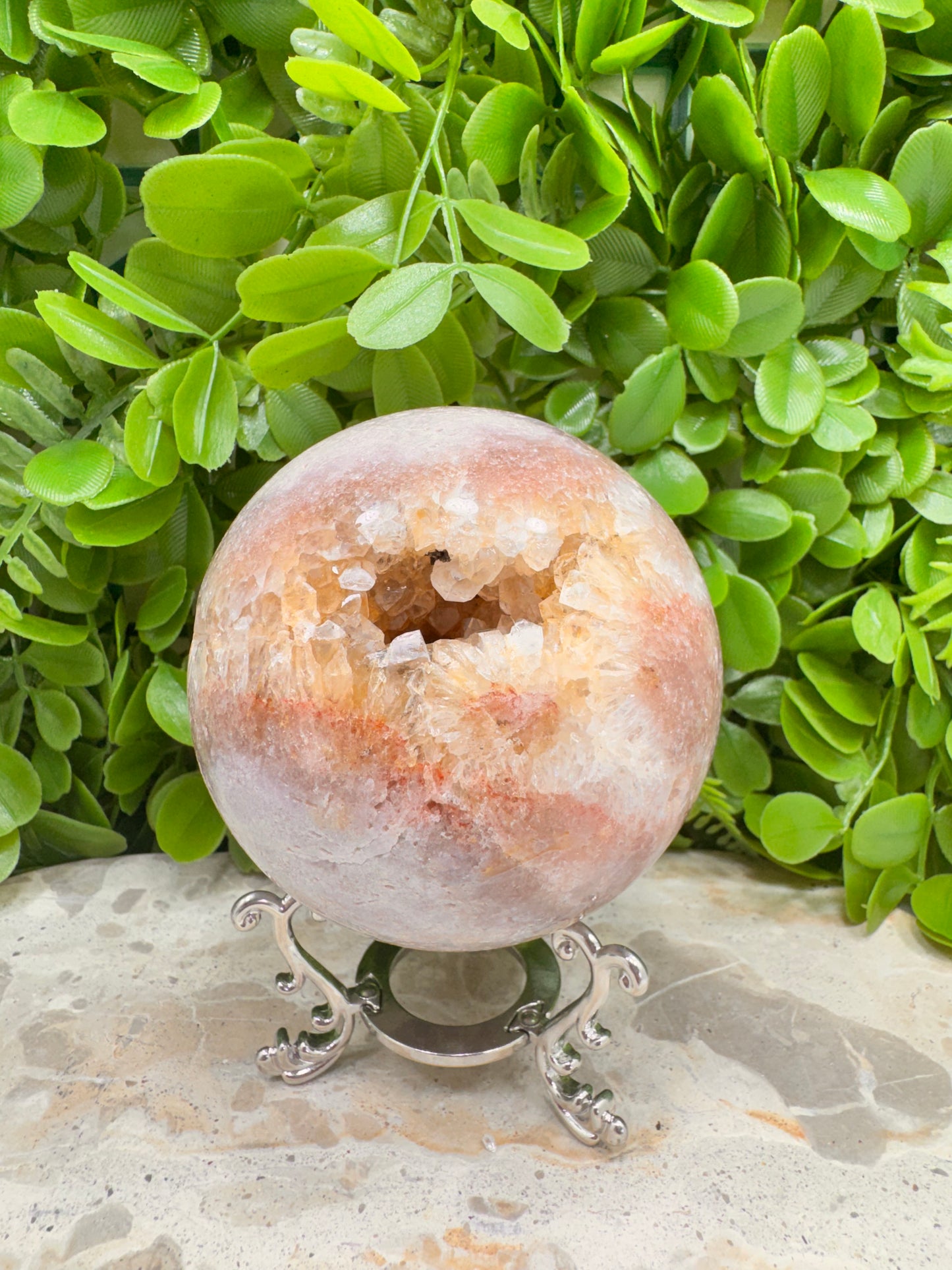 Pink Amethyst Sphere 876g