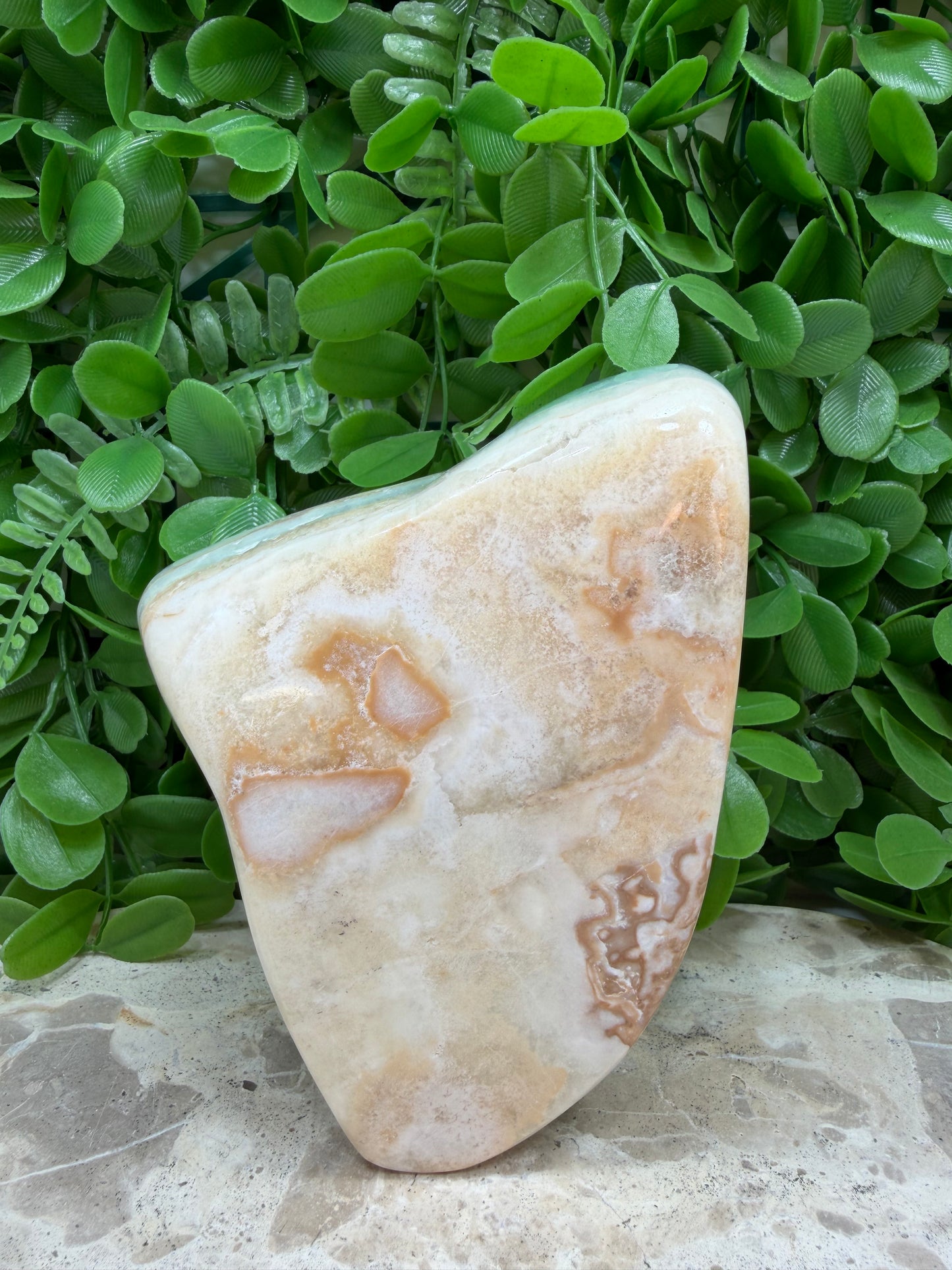 Aqua Caribbean Calcite Freeform 1050g