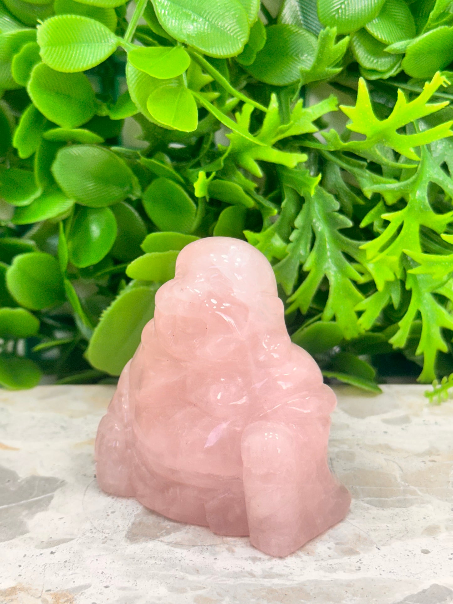 Rose Quartz Buddha 186g