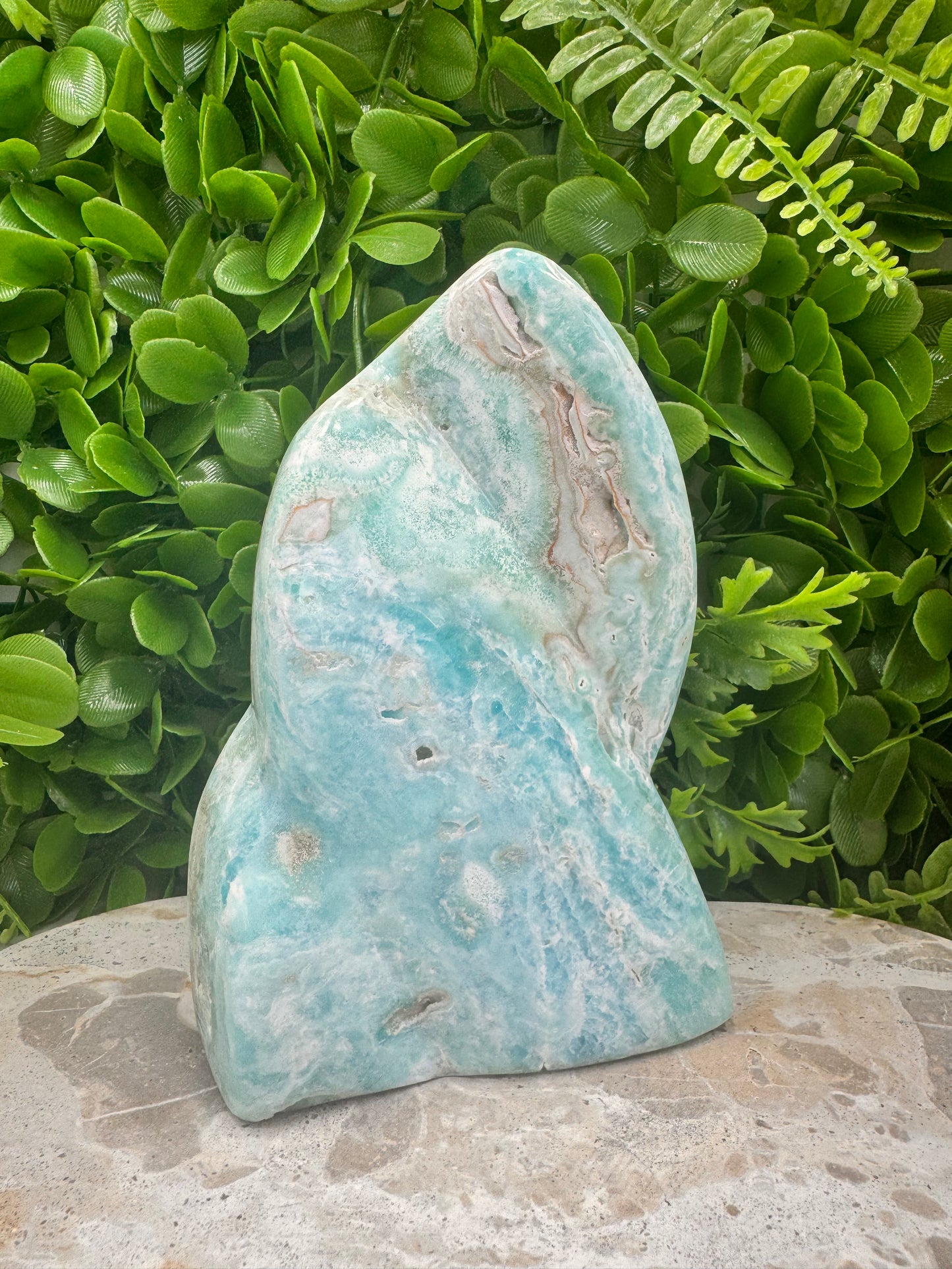 Blue Aragonite Freeform 954g