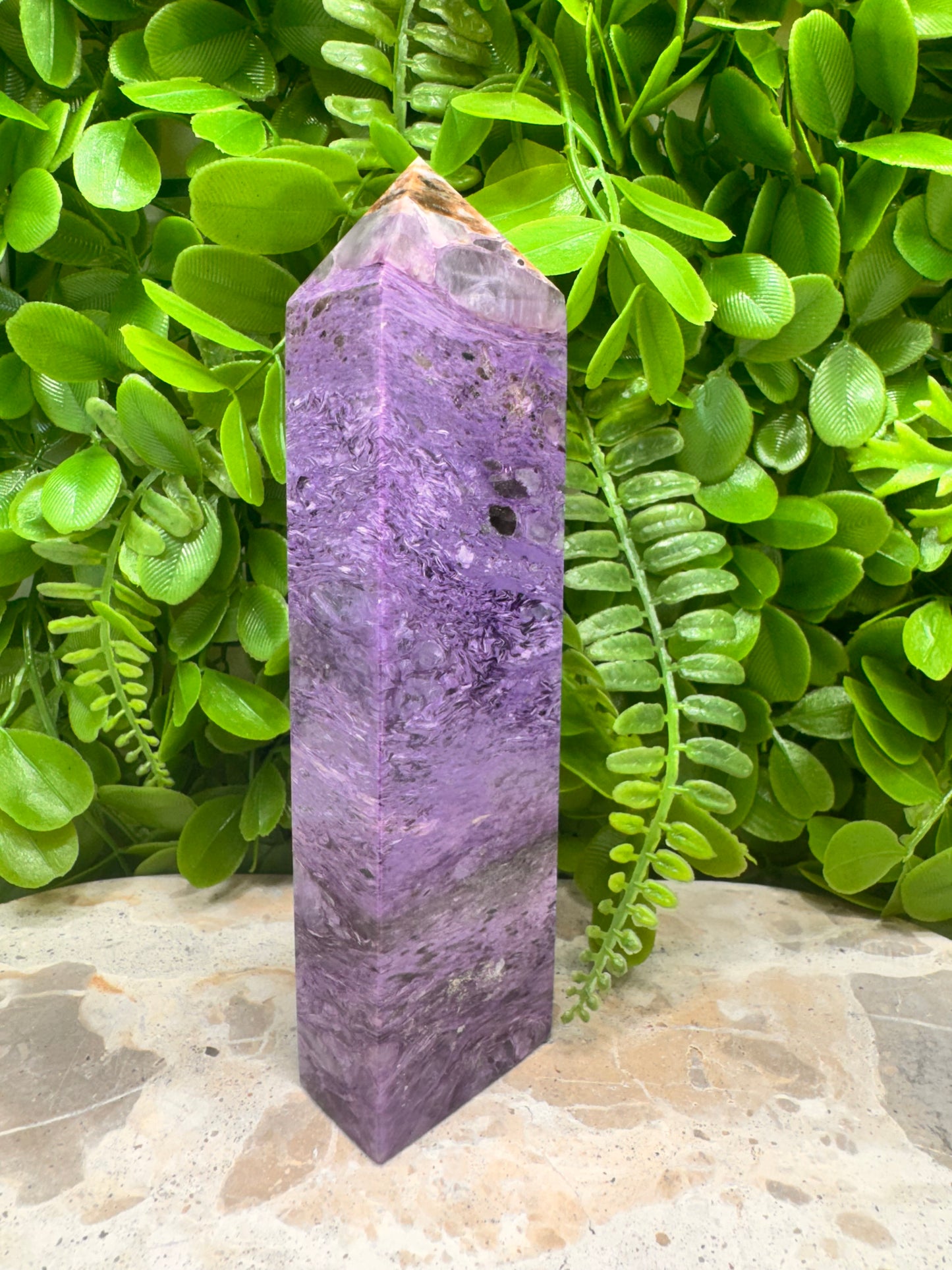 Charoite Tower 390g