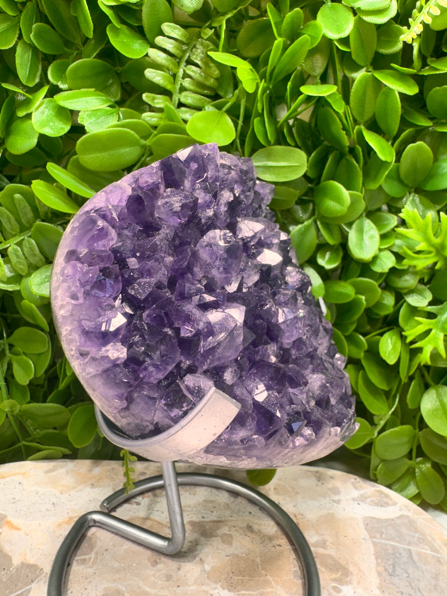 Amethyst Heart 1164g