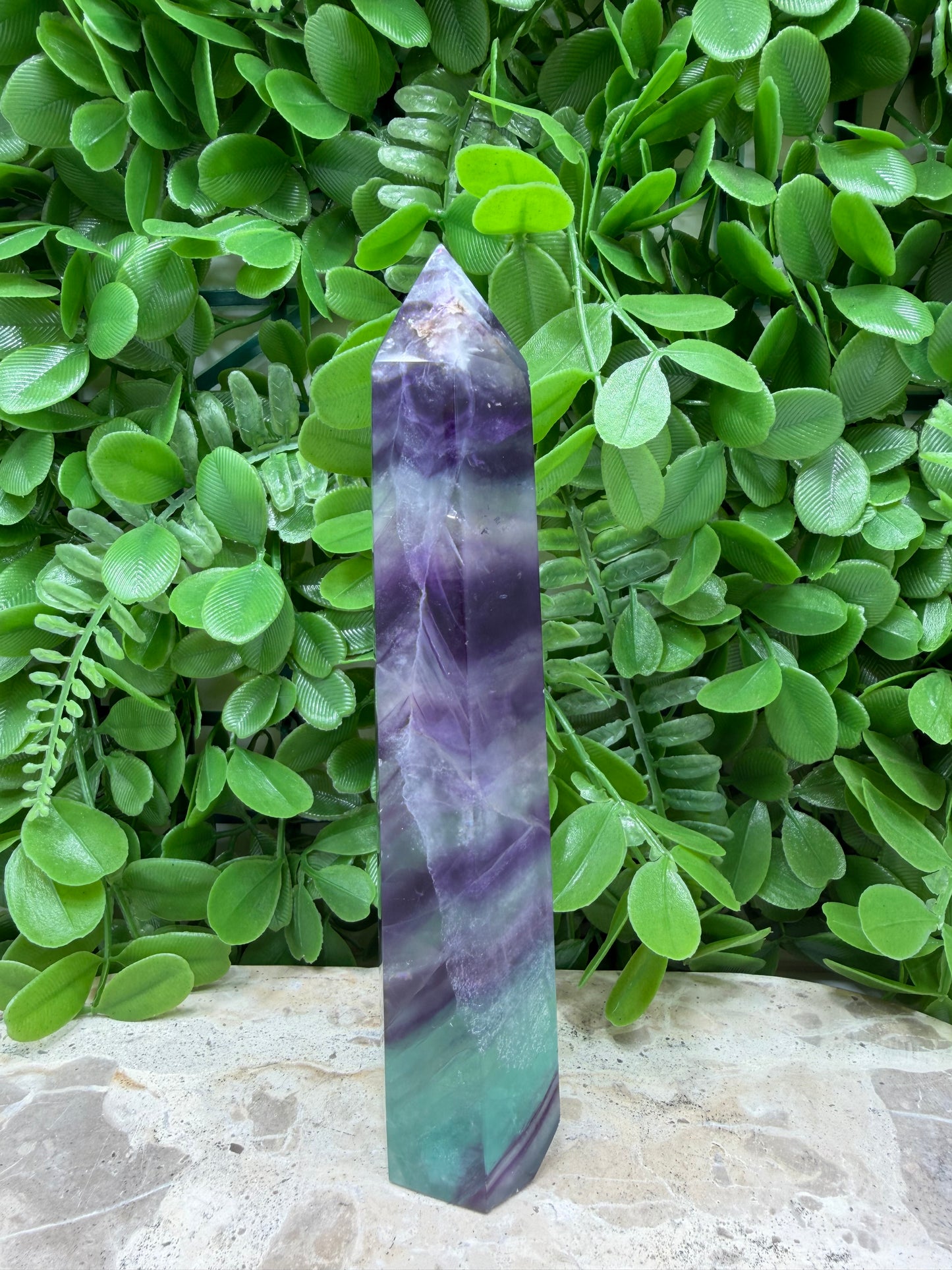 Fluorite Tower 378g
