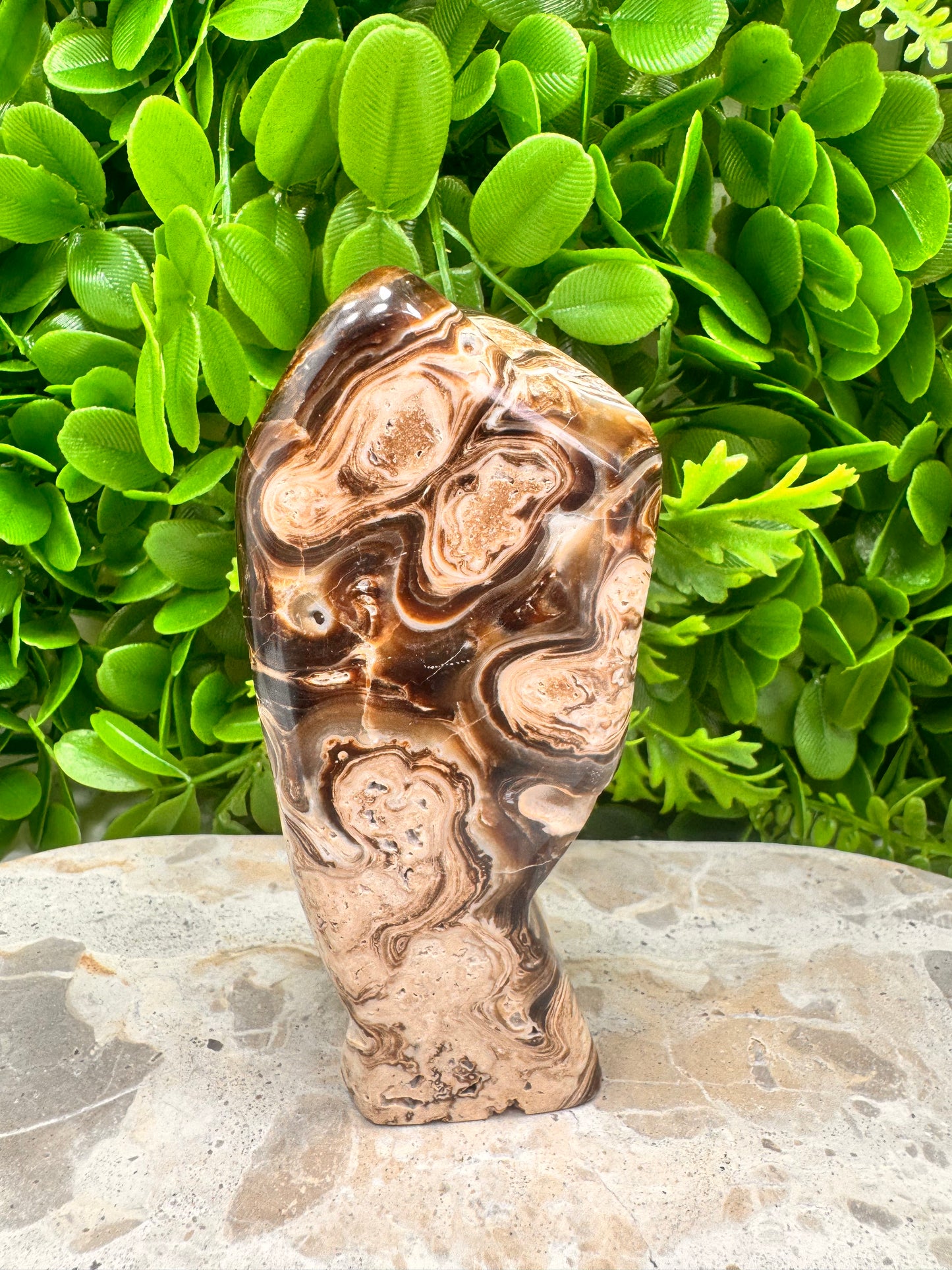 Chocolate Calcite Freeform 356g