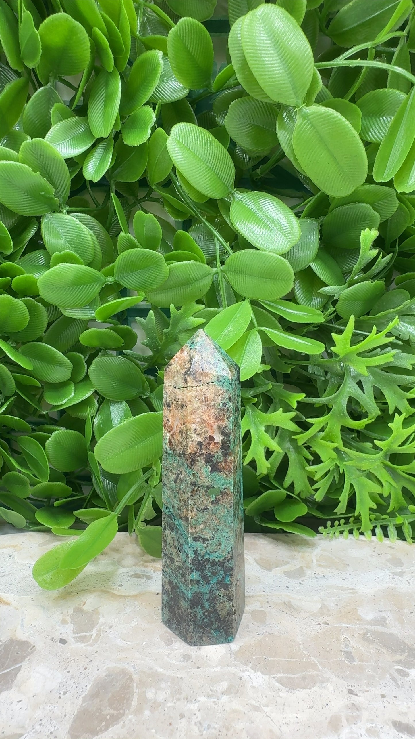 Chrysocolla Tower 134g
