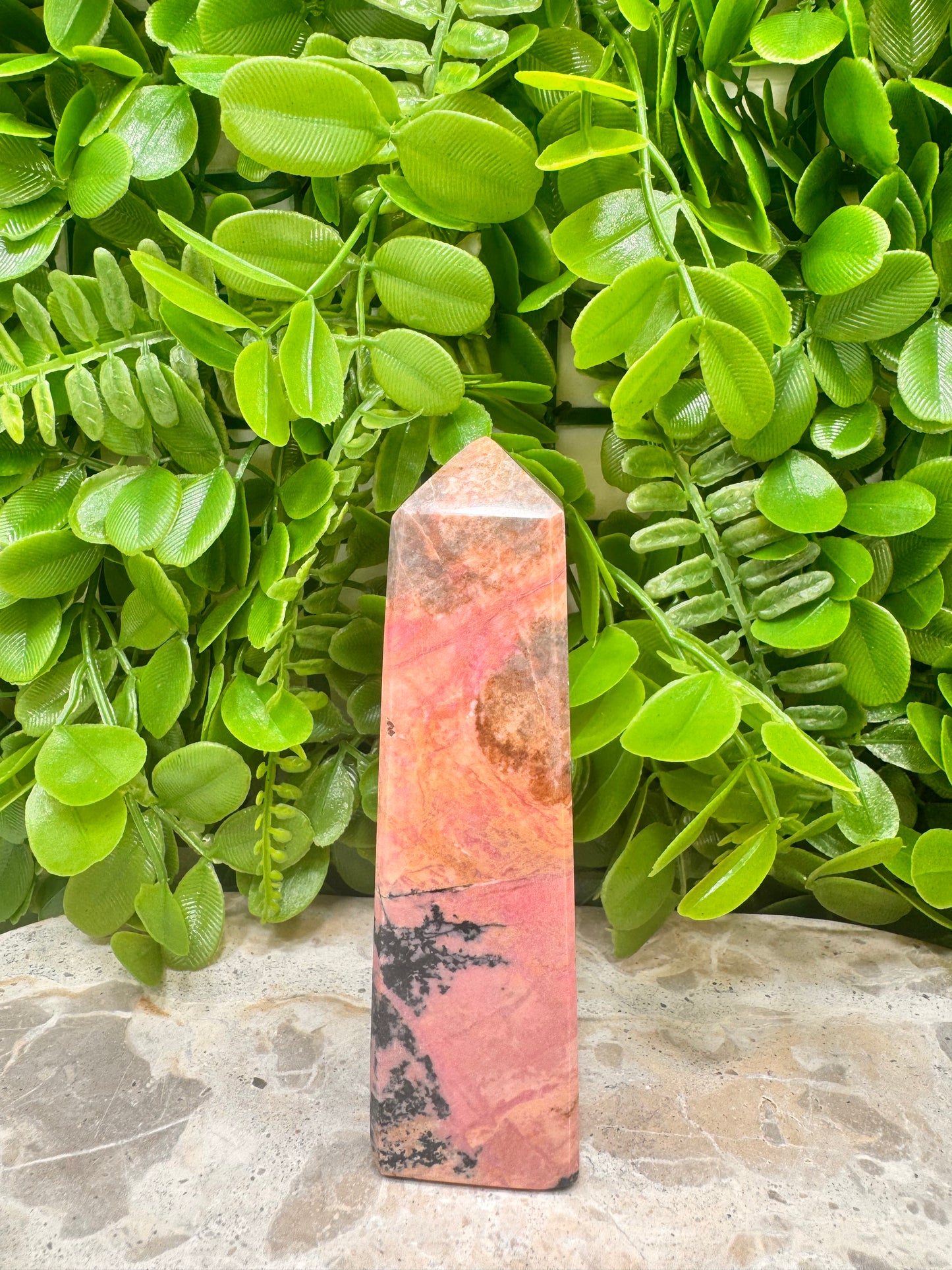 Rhodonite Tower 356g