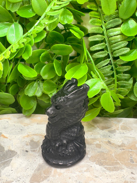 Obsidian Dragon Pawn 78g