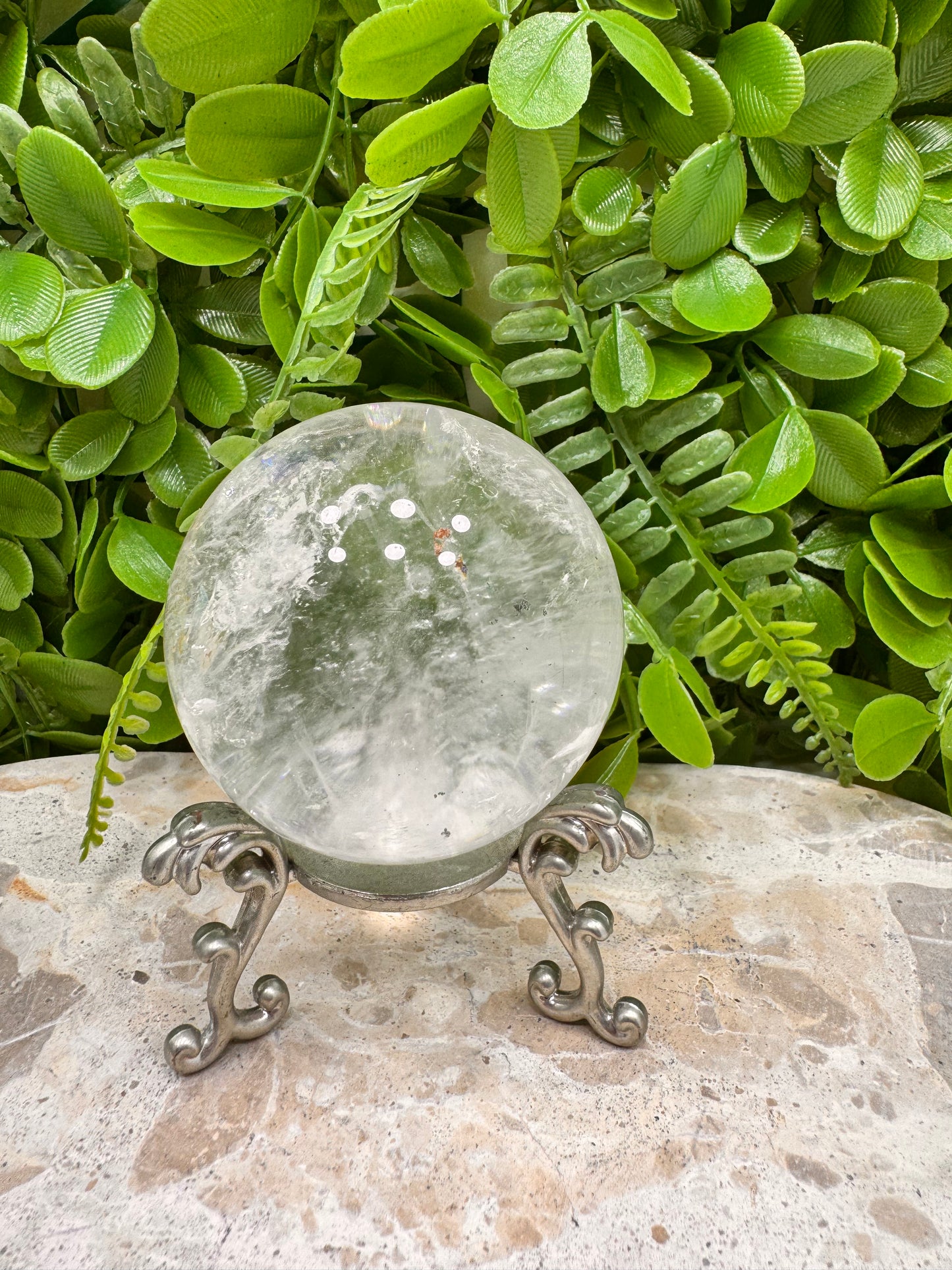 Clear Quartz Sphere 384g