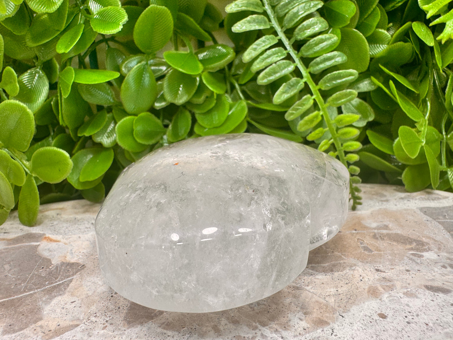Clear Quartz Heart 421g