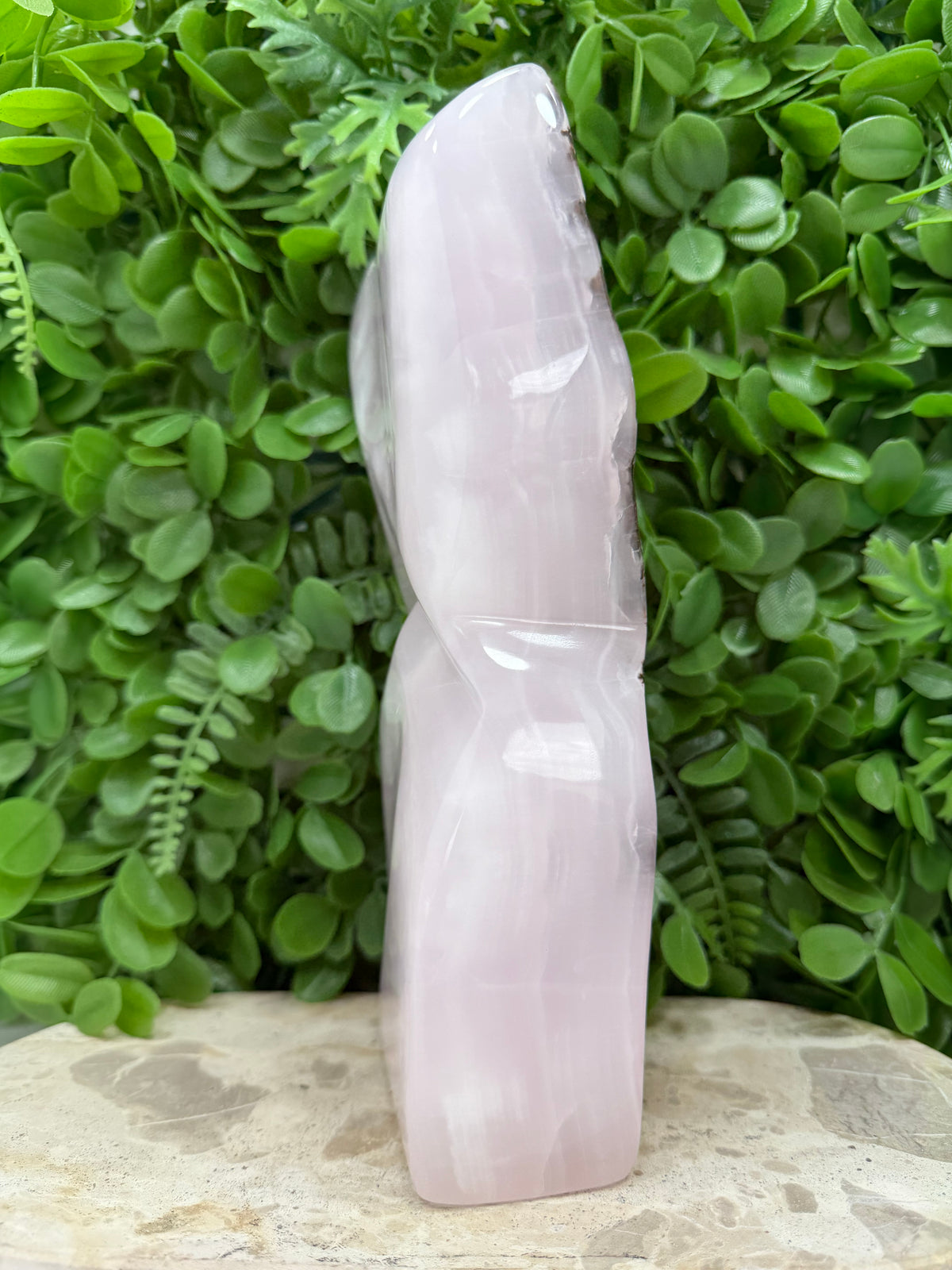 Pink Mangano Calcite Freeform 2928g