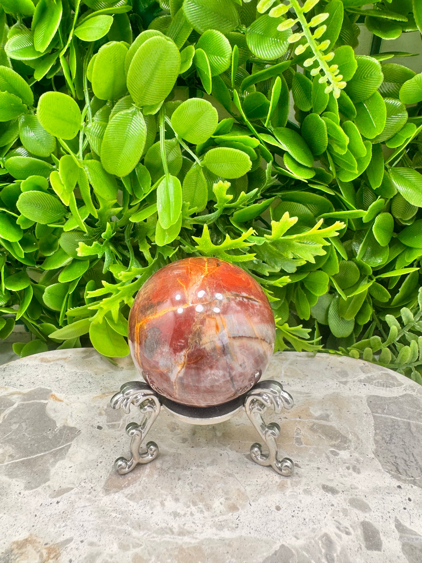 Petrified Wood Sphere 266g