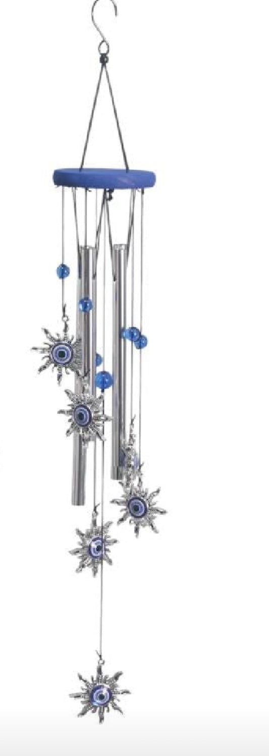 Sun Evil Eye Wind Chime 60cm
