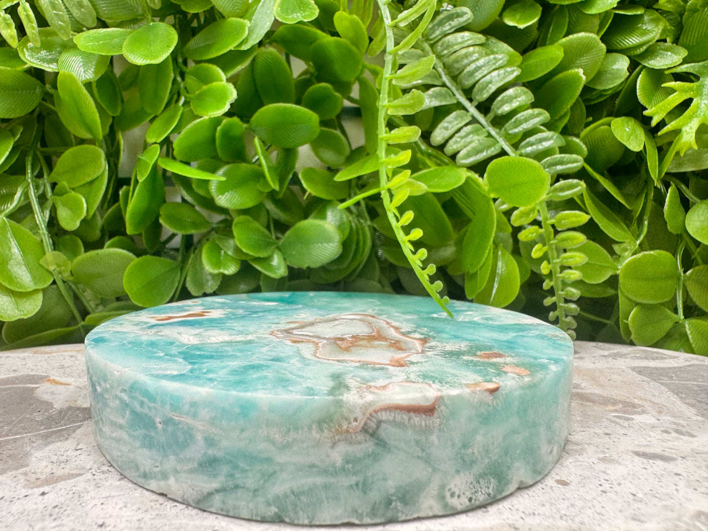 Aragonite/Smithsonite Disc 438g