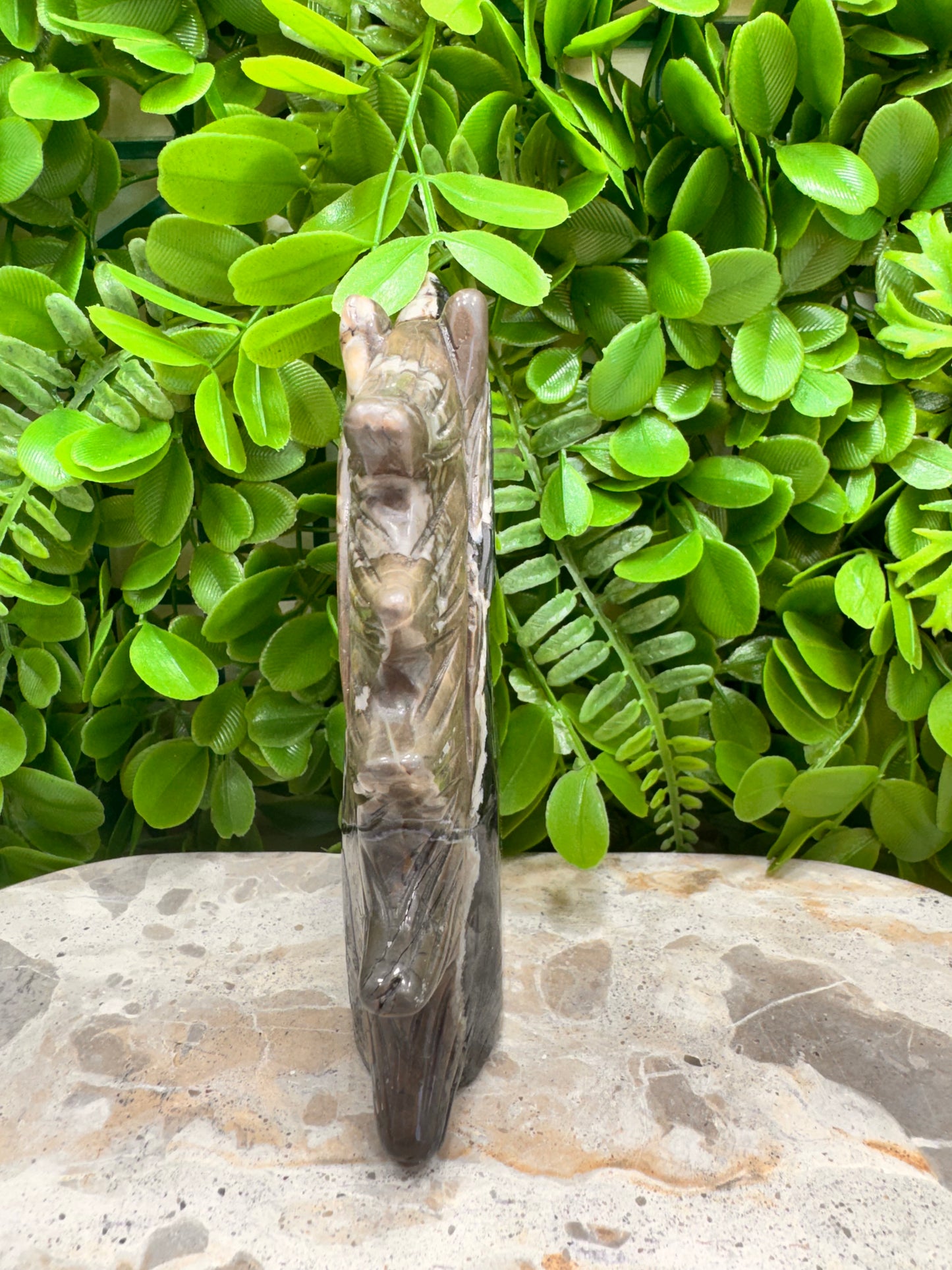 Volcanic Agate Unicorn 506g
