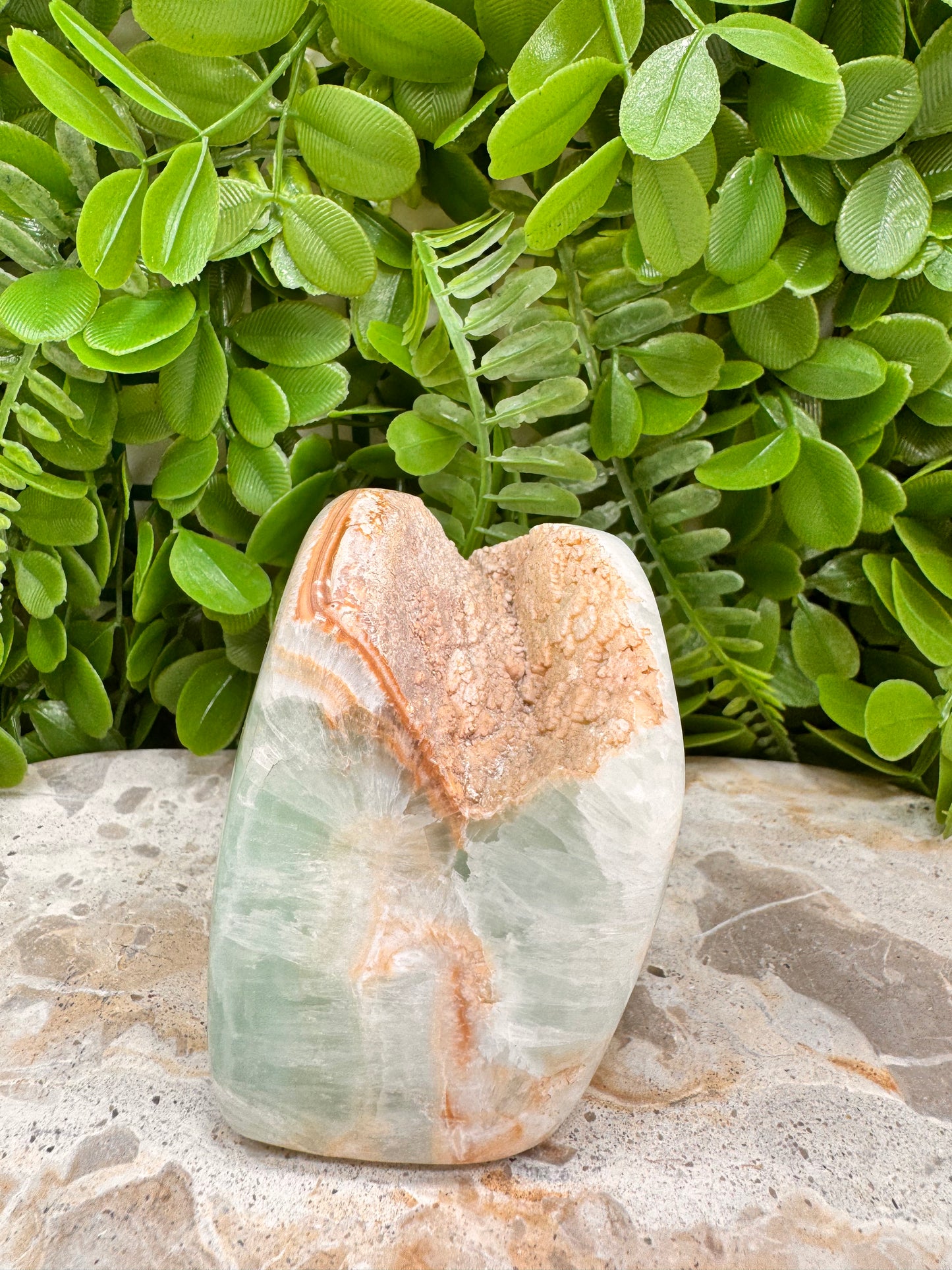 Aqua Caribbean Calcite Freeform 794g