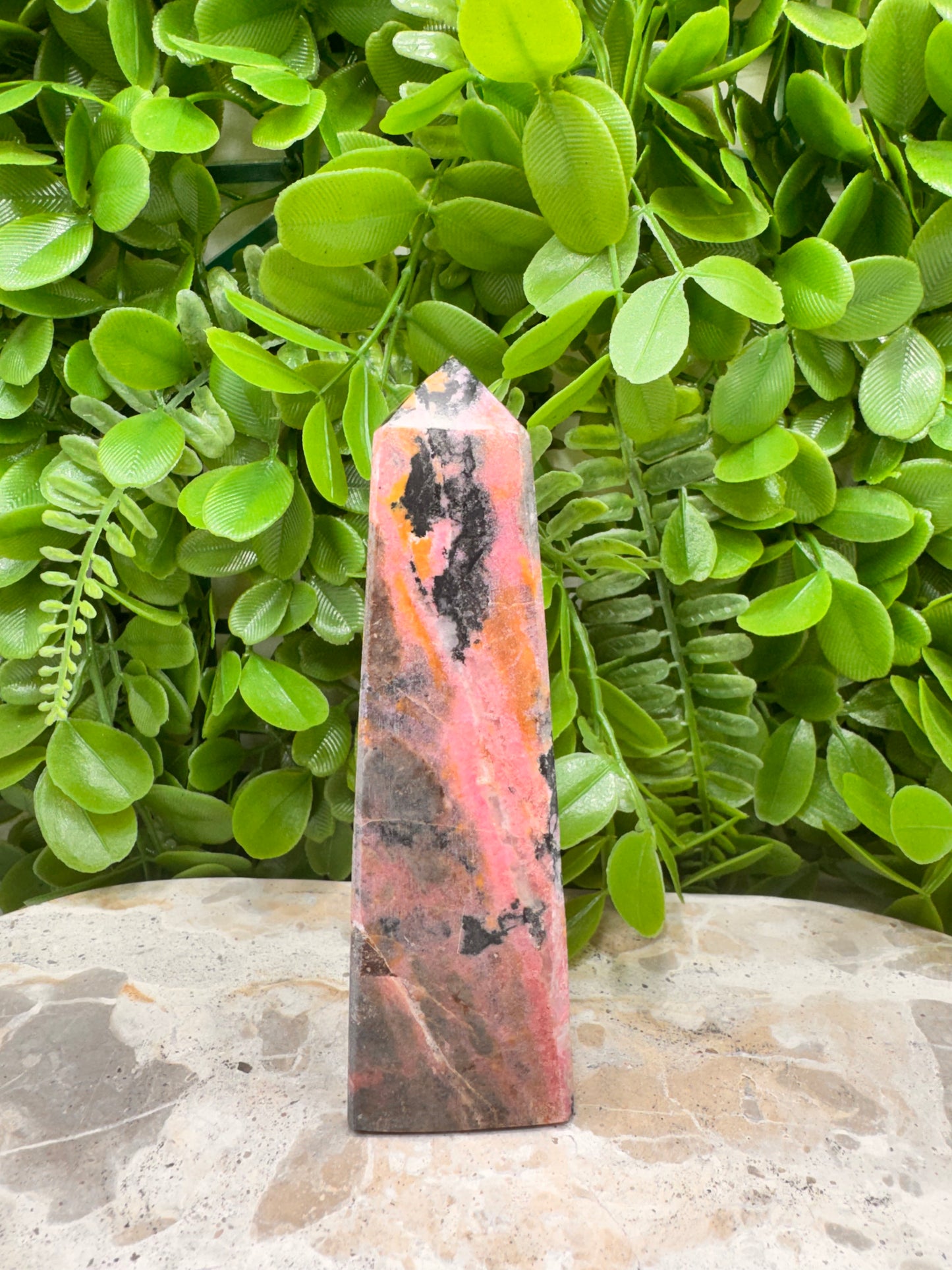 Rhodonite Tower 442g