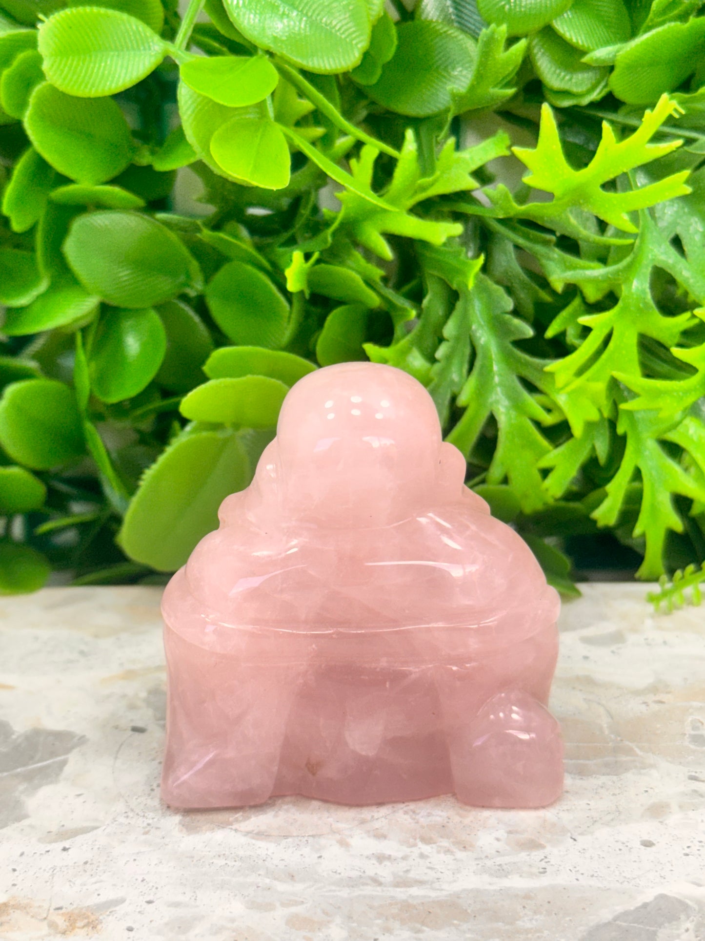 Rose Quartz Buddha 186g