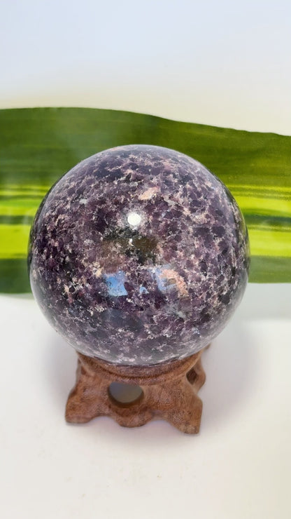 Purple Mica Sphere 294g