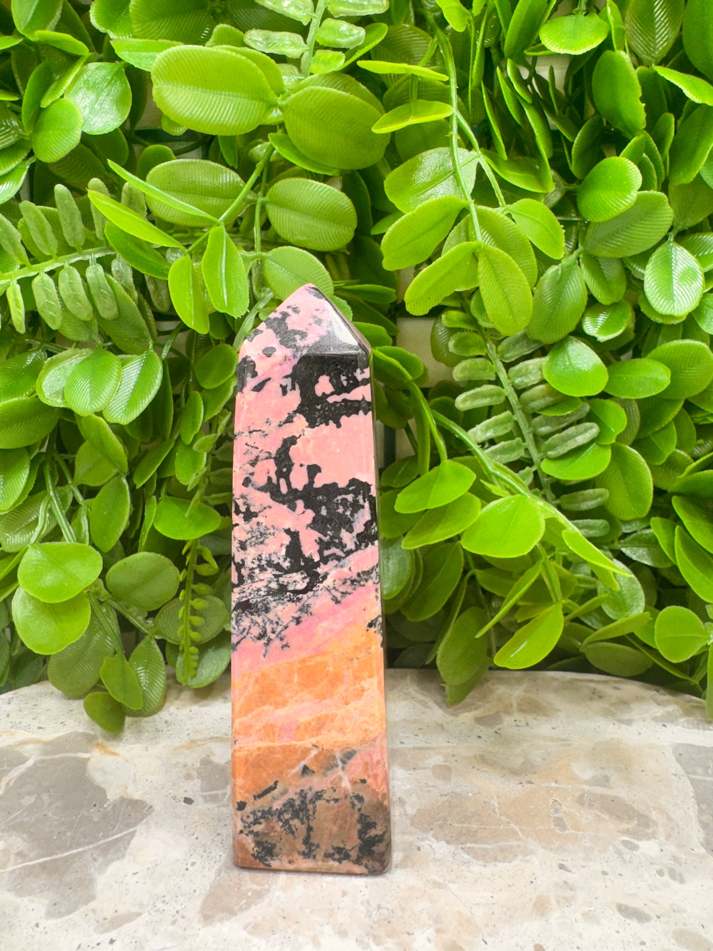 Rhodonite Tower 400g