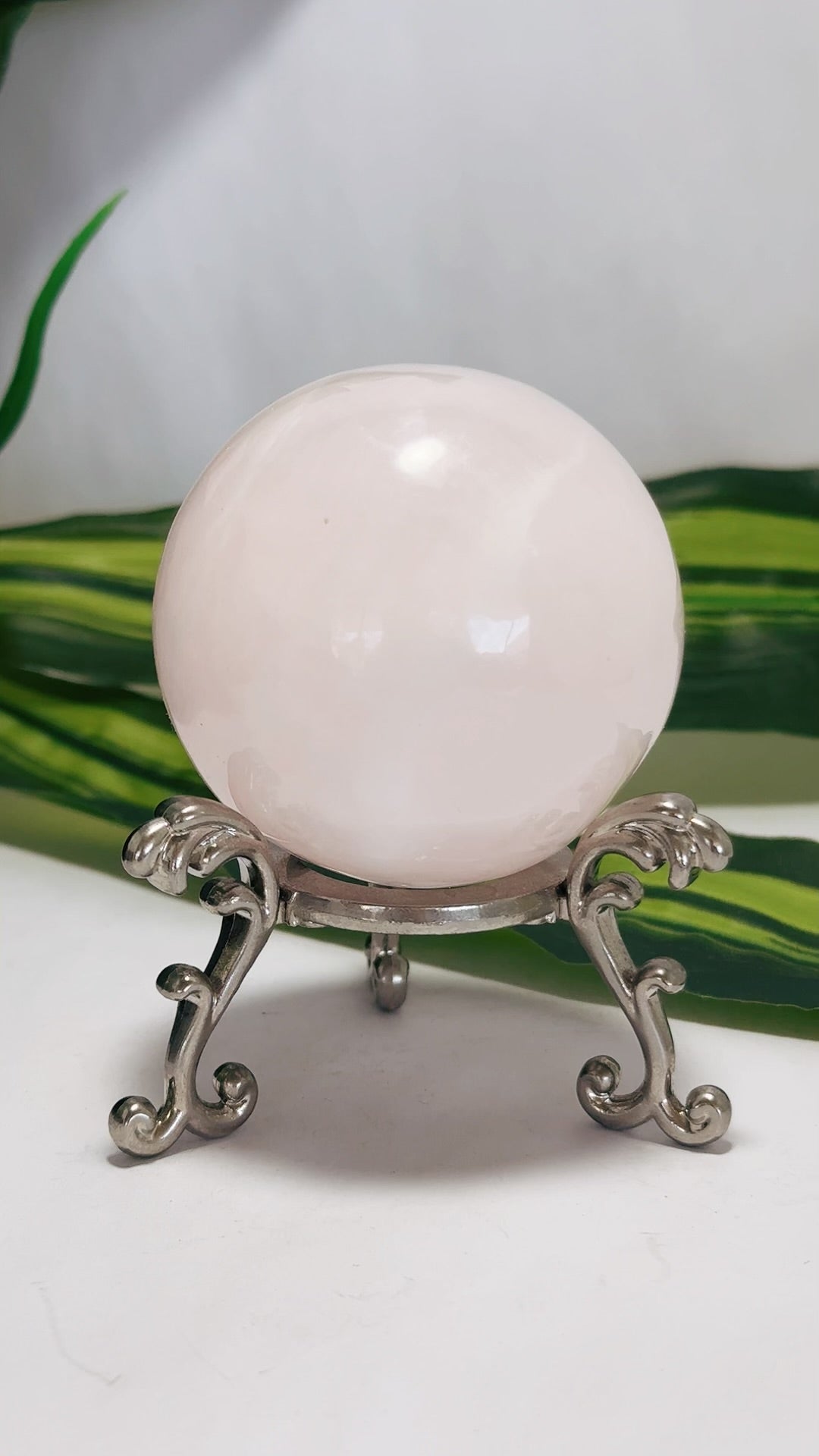 Pink Mangano Sphere 332g