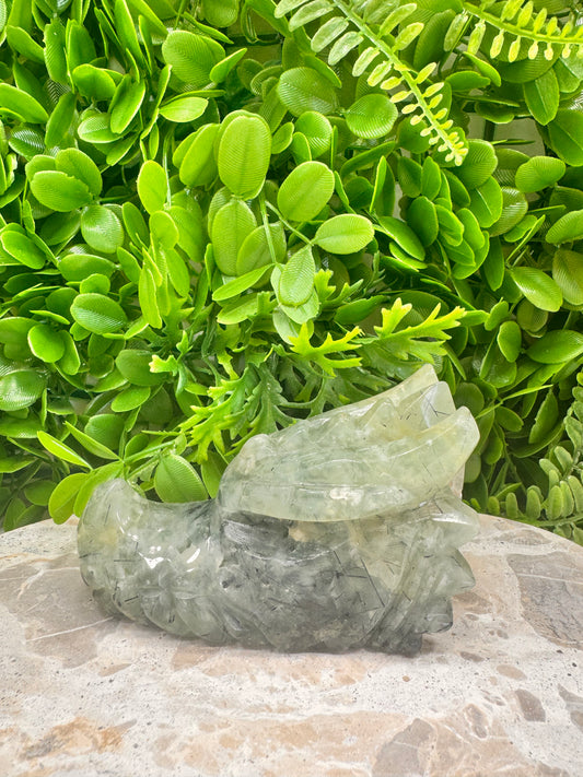 Prehnite Dragon Skull 684g