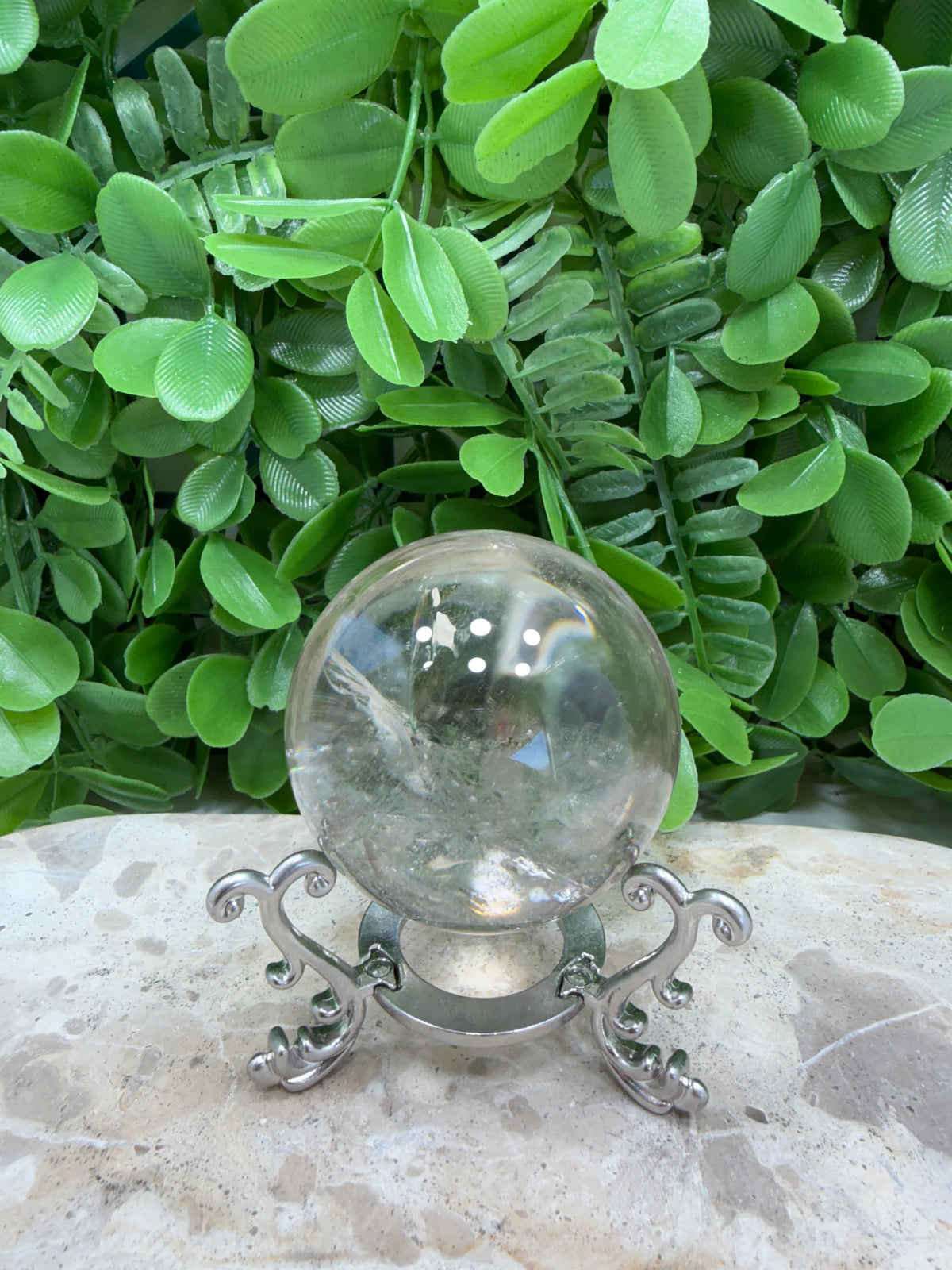 Smokey Quartz Sphere 242g| Grounding • Protection • Calm