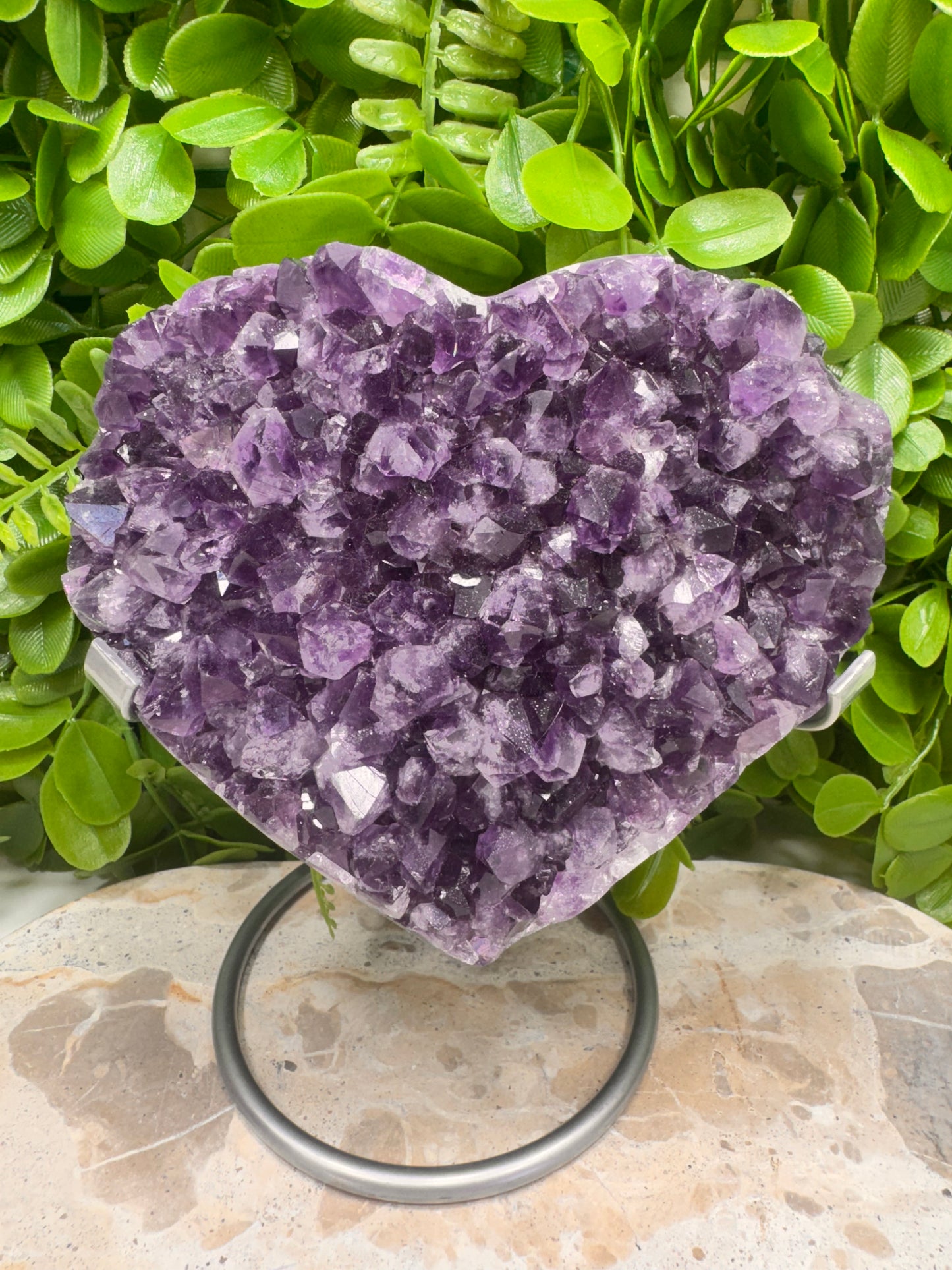 Amethyst Heart 1164g