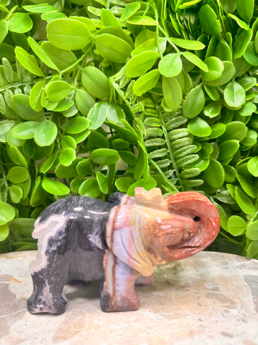 Ocean Jasper Elephant 362g