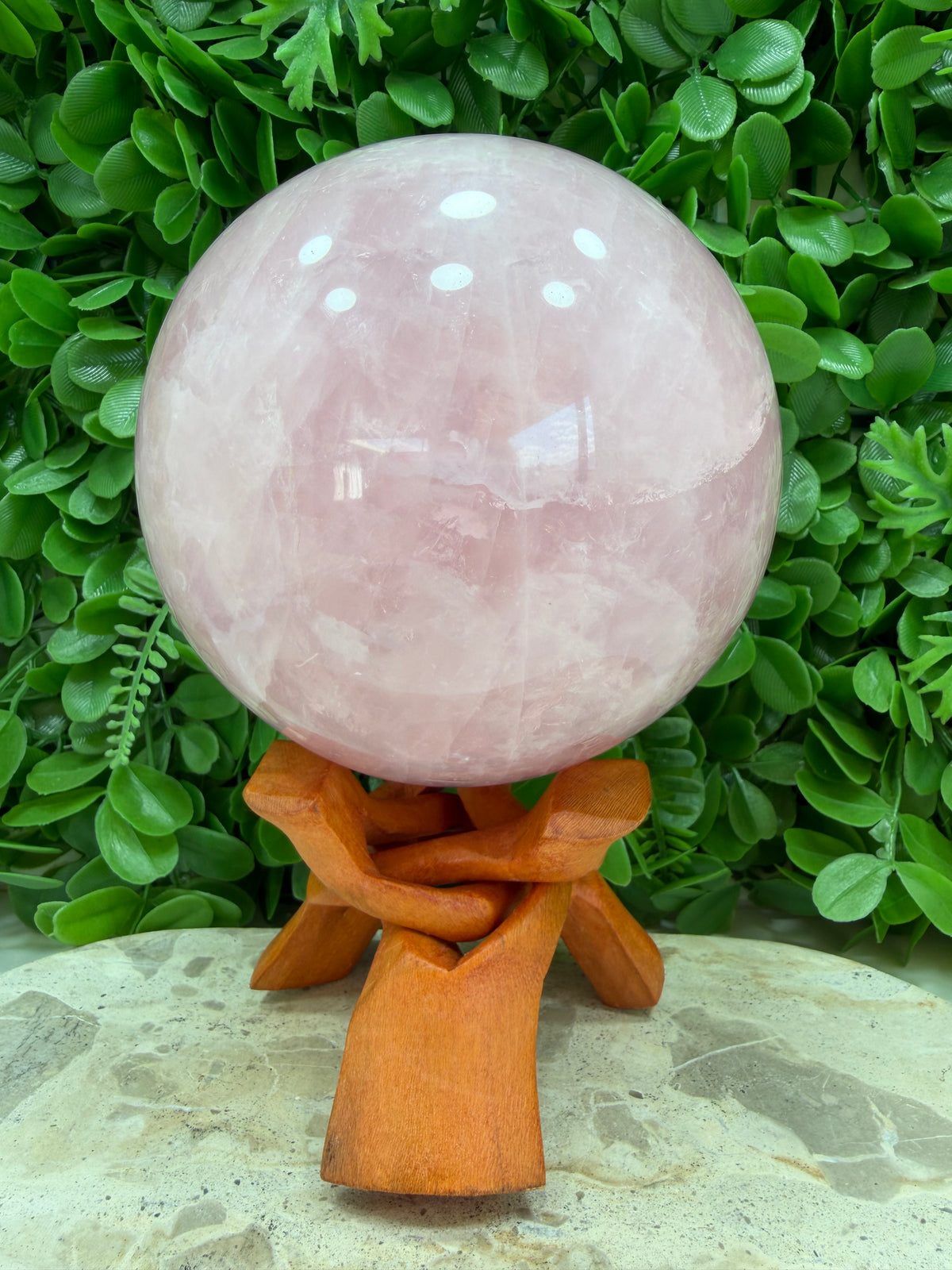 Rose Quartz Sphere 2972g