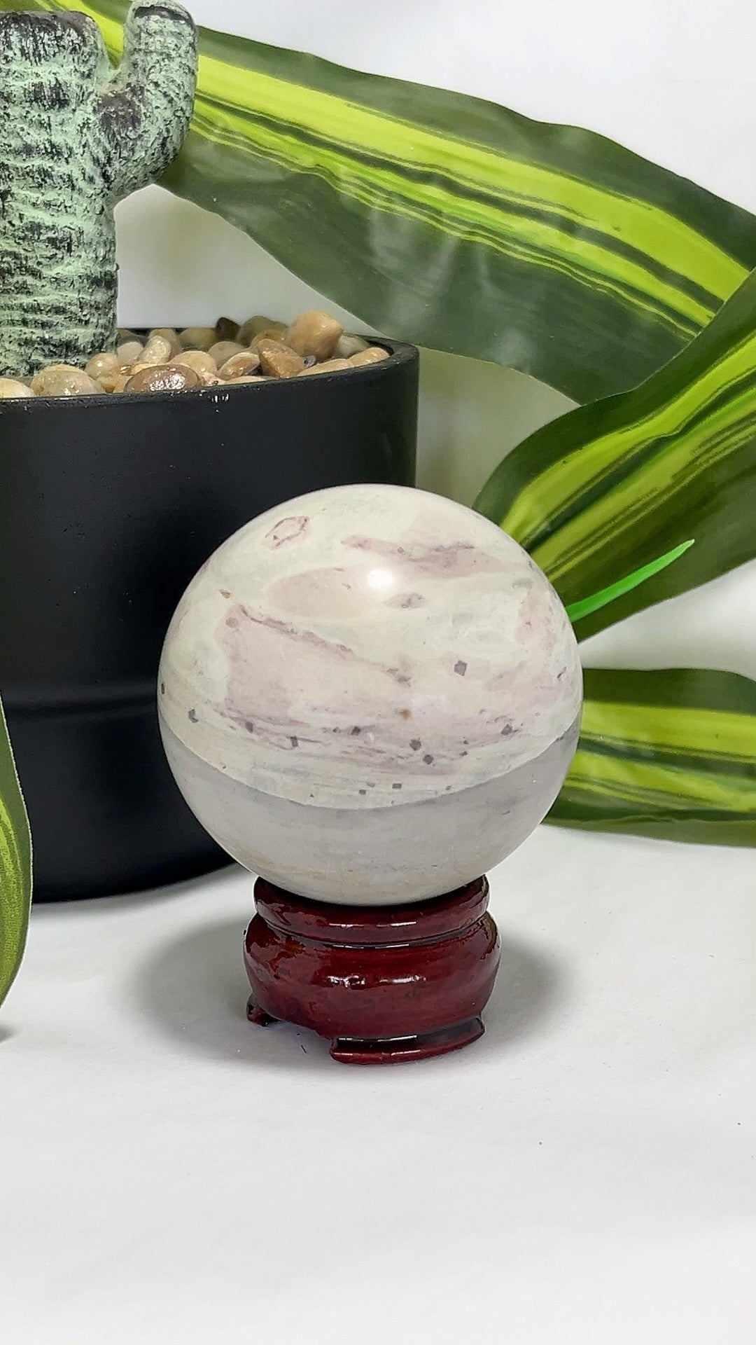 Picture Jasper Sphere 382g