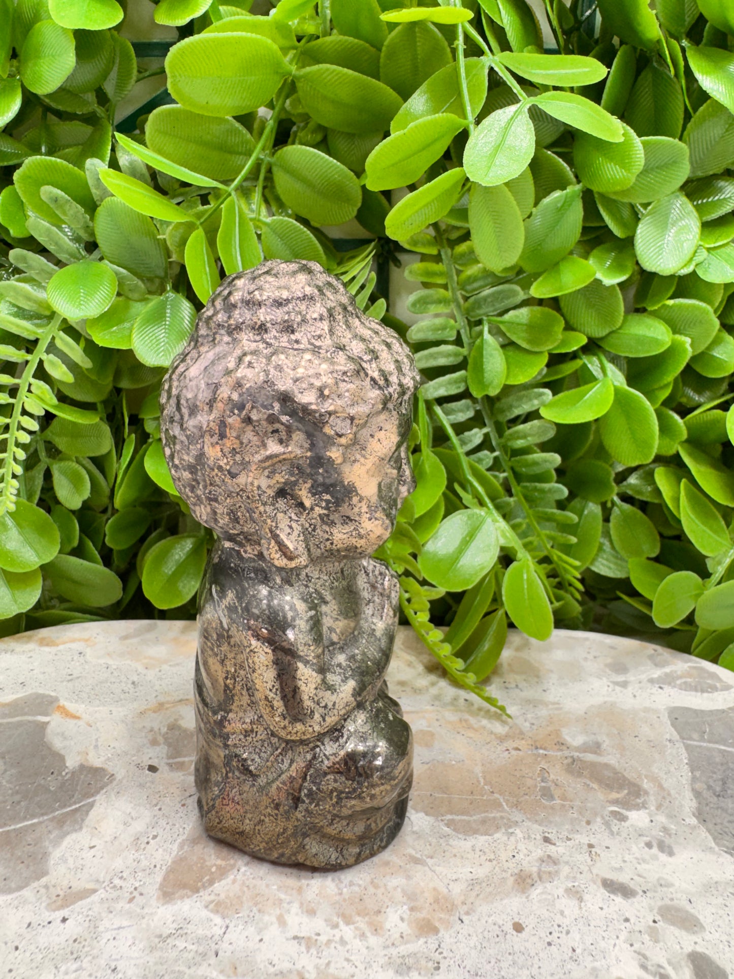Pyrite Buddha 716g