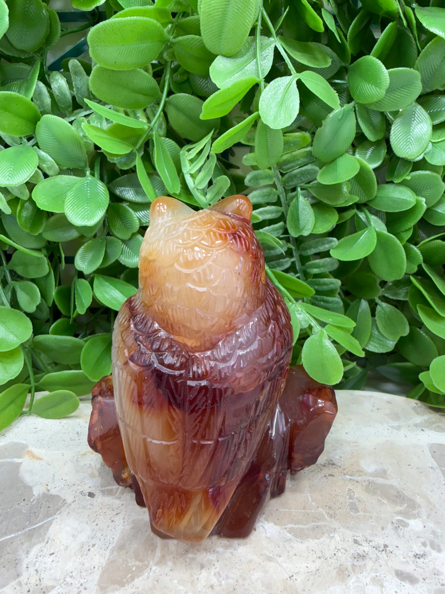 Carnelian Owl 480g