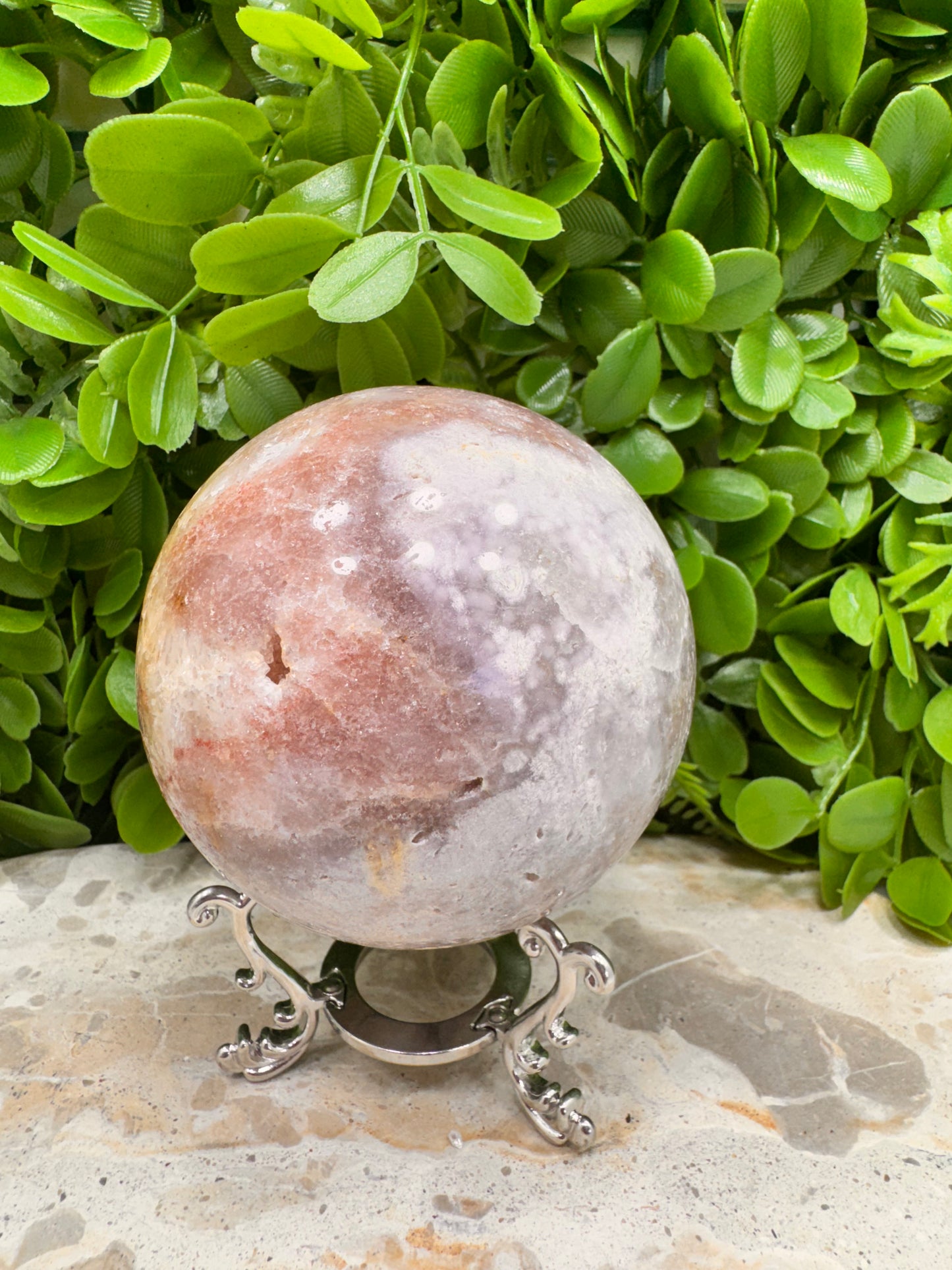 Pink Amethyst Sphere 876g