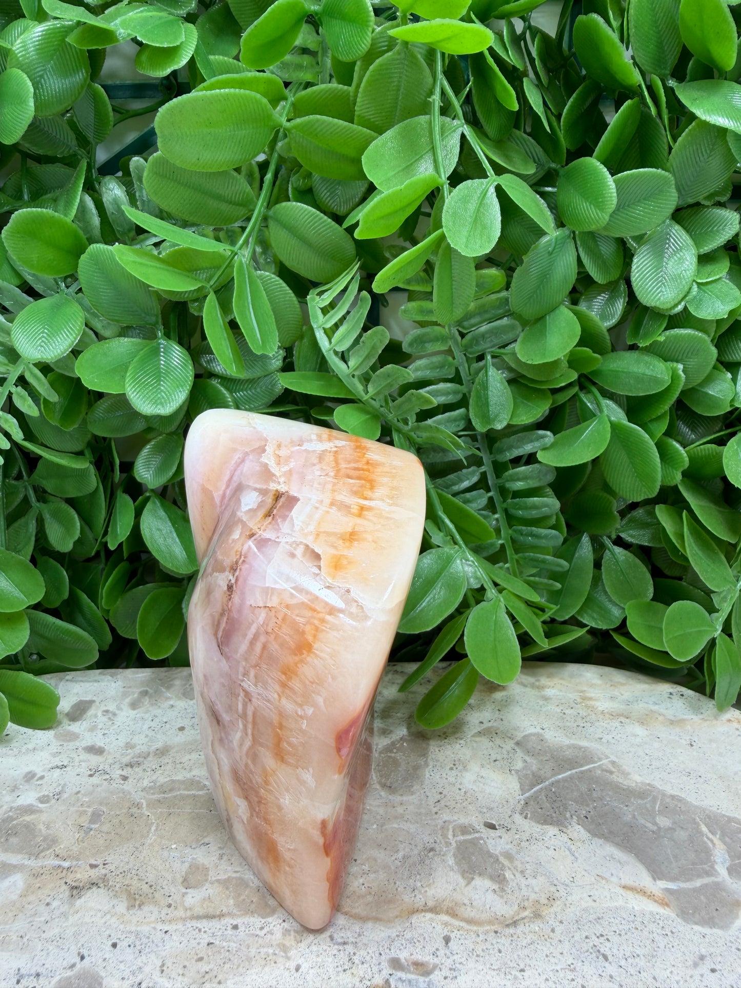 Ocean Green Calcite Freeform 412g