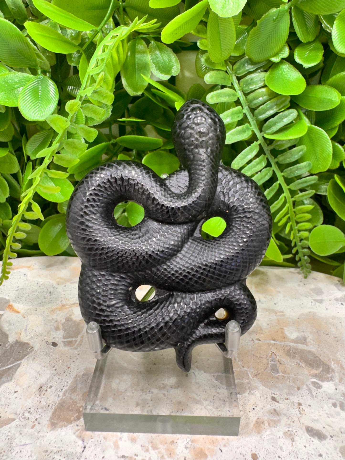 Golden Sheen Obsidian Snake app. 80g