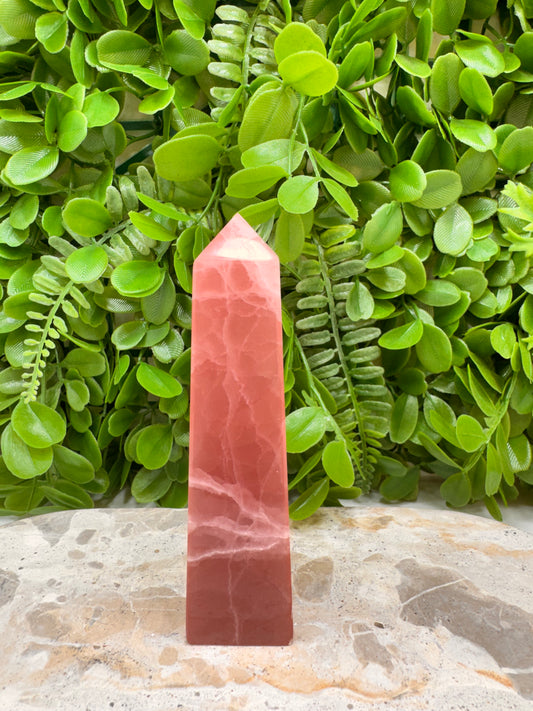 Rose Calcite Tower 280g