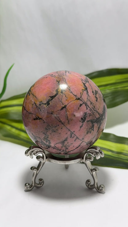 Rhodonite Sphere 800g