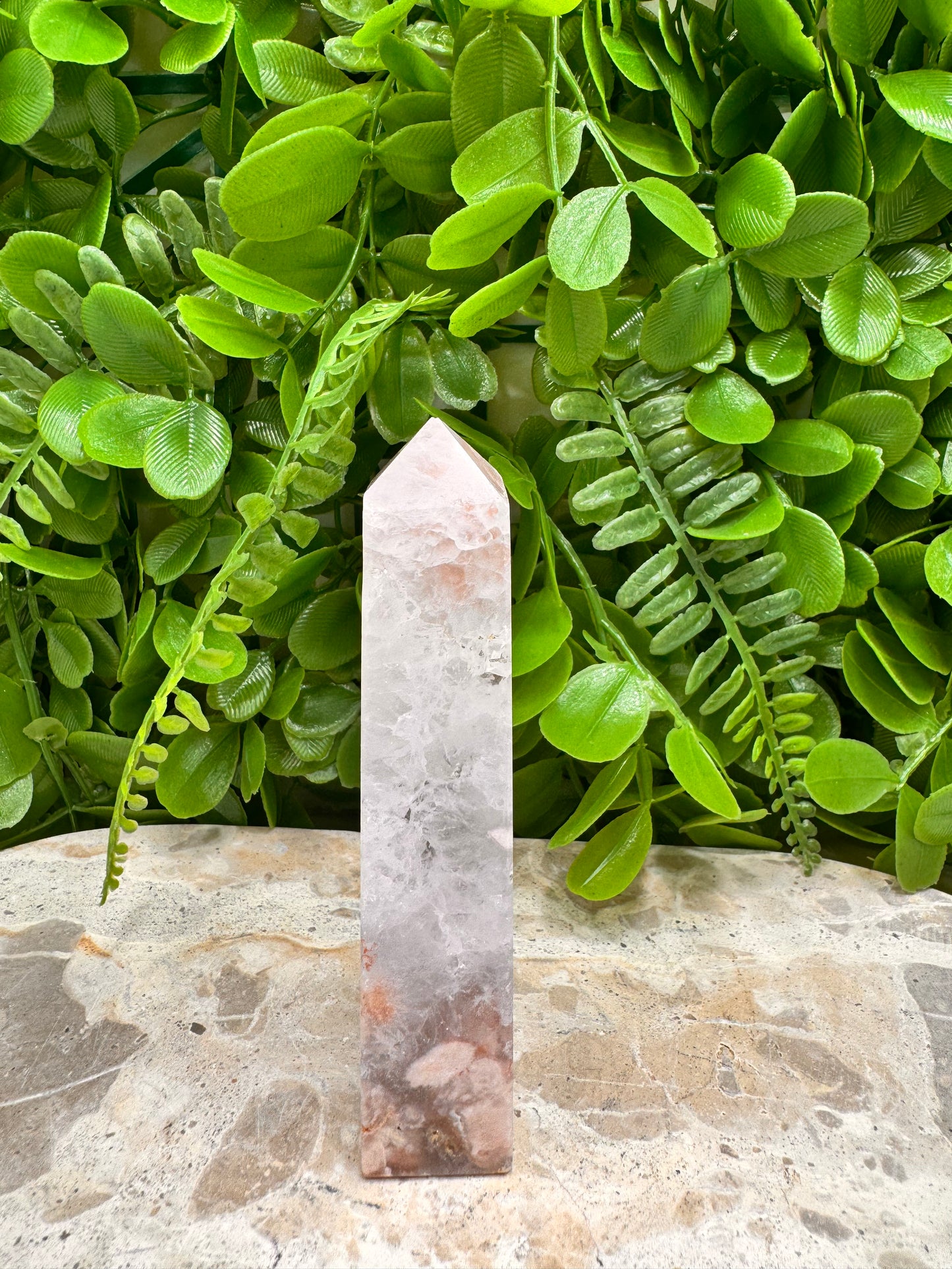 Flower Agate Point 148g