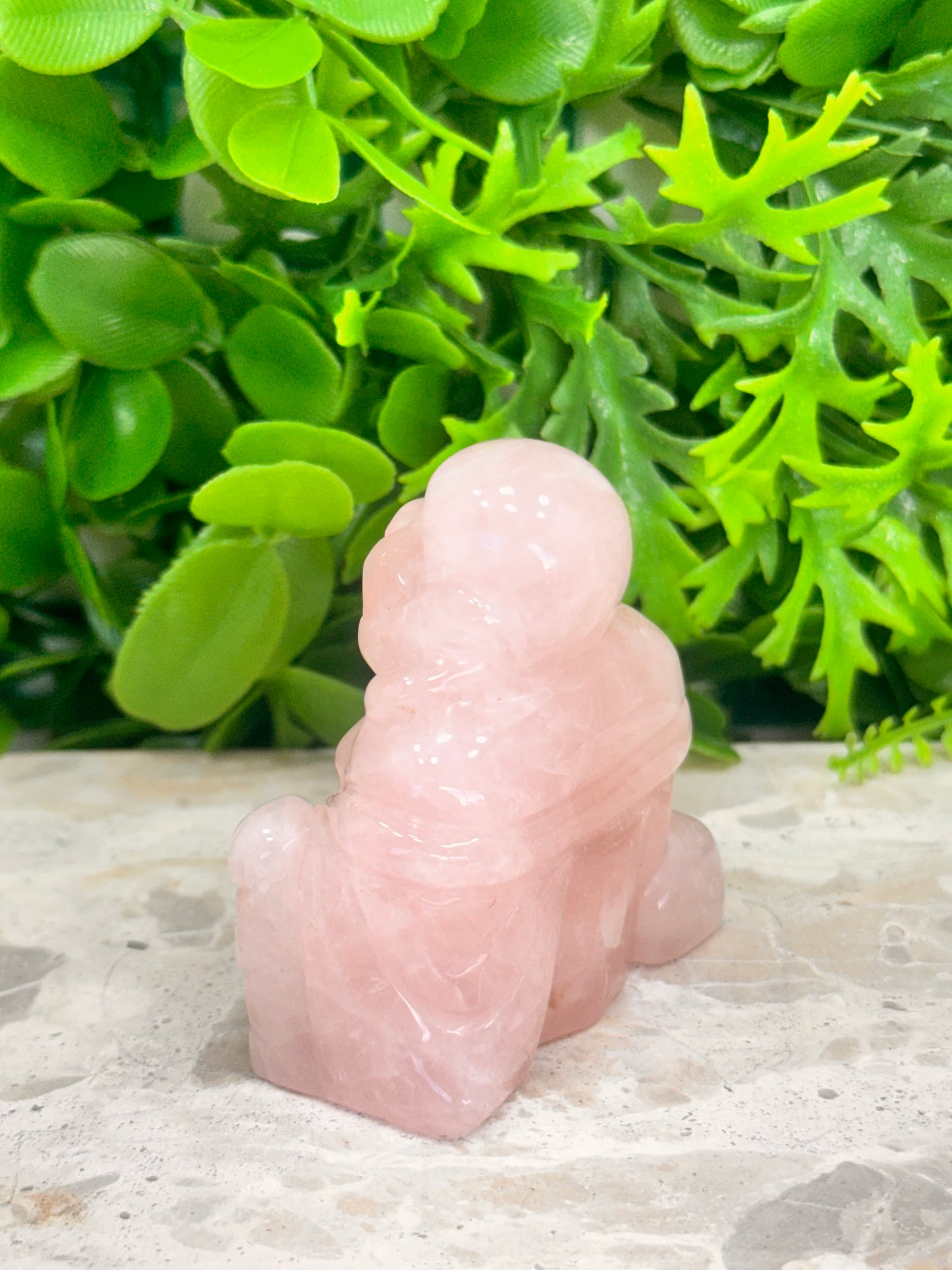 Rose Quartz Buddha 186g