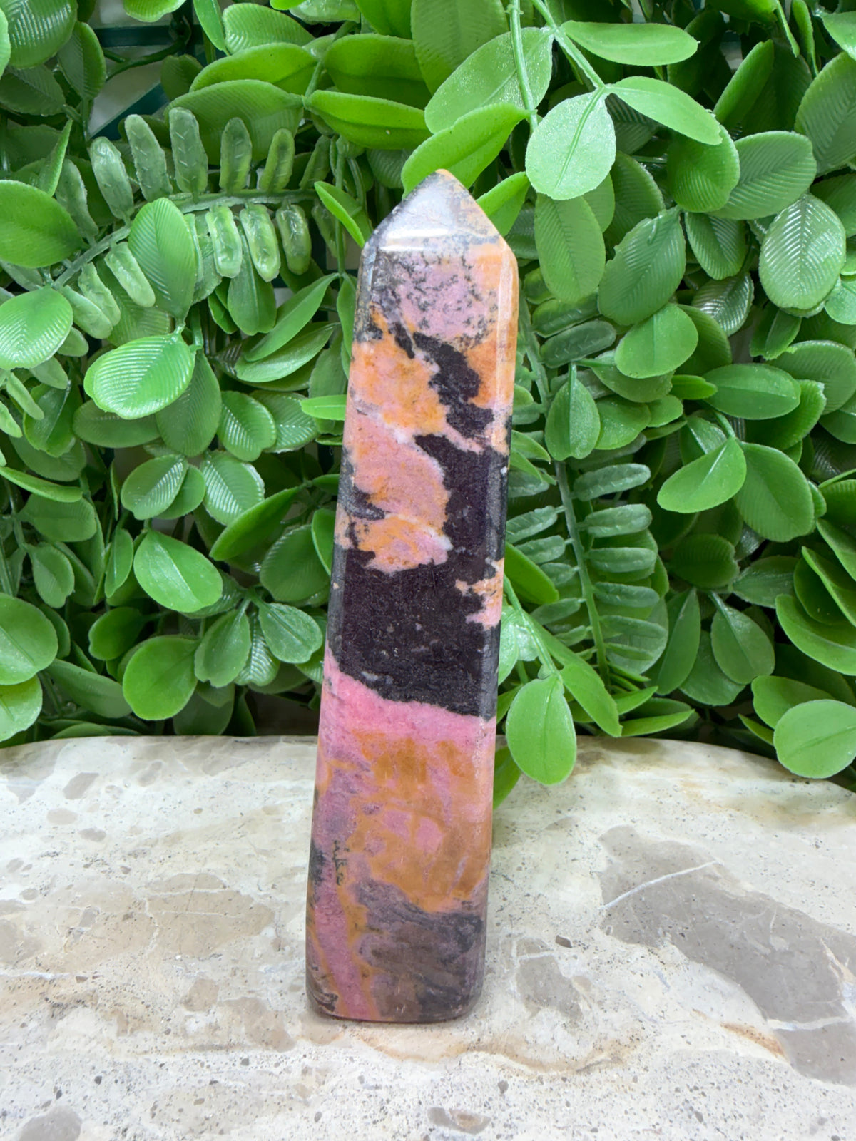 Rhodonite Tower 320g