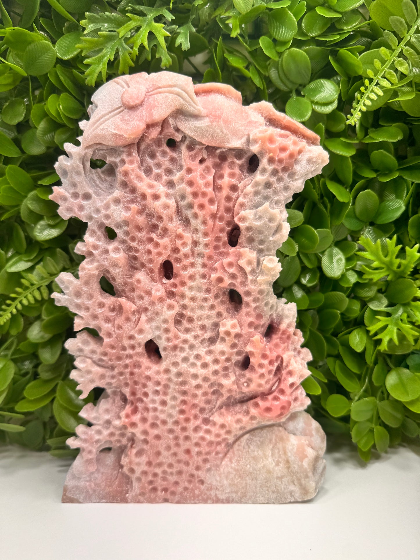 Pink Opal Sea Life 2142g