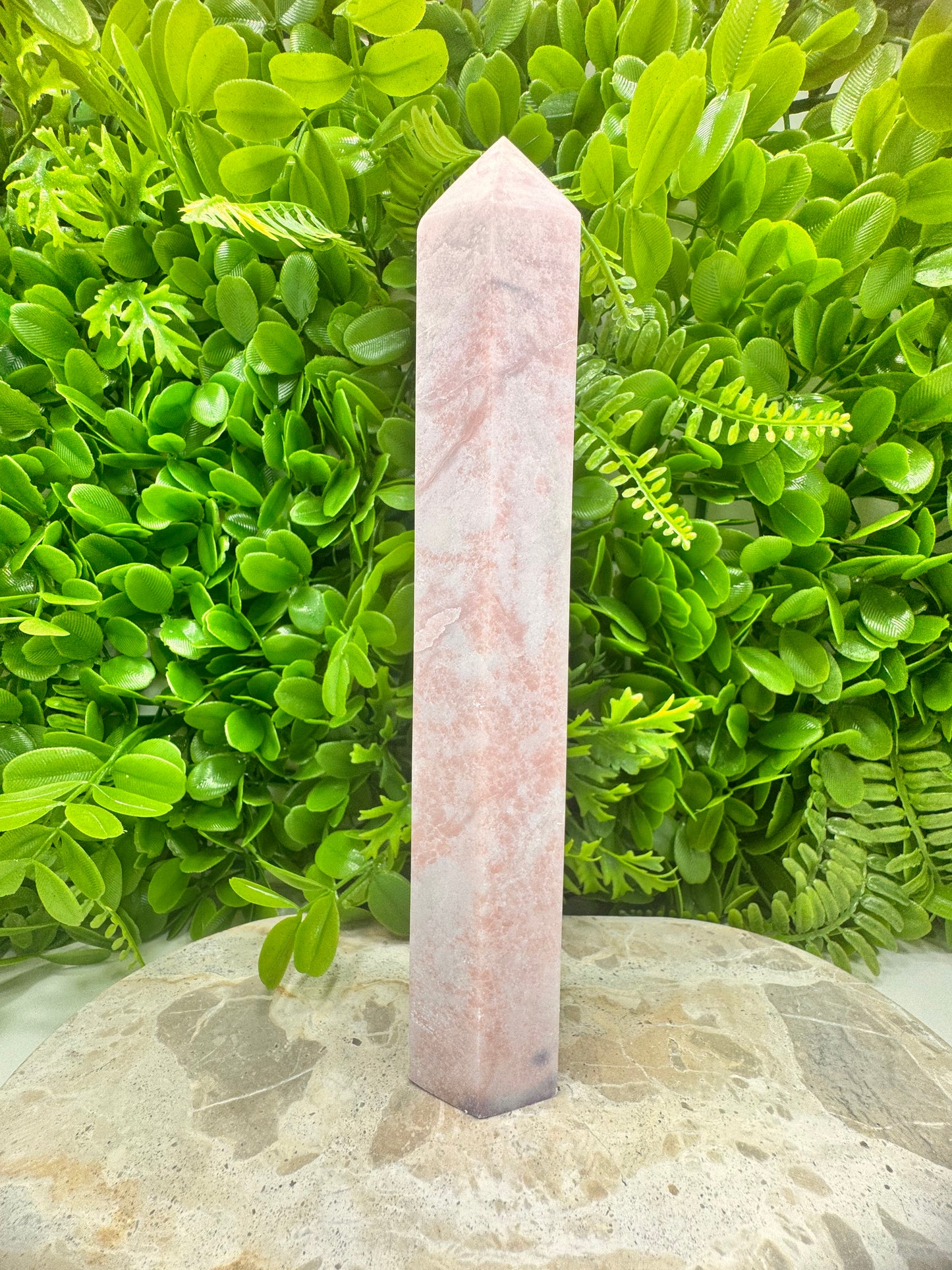 Pink Opal Tower 743g