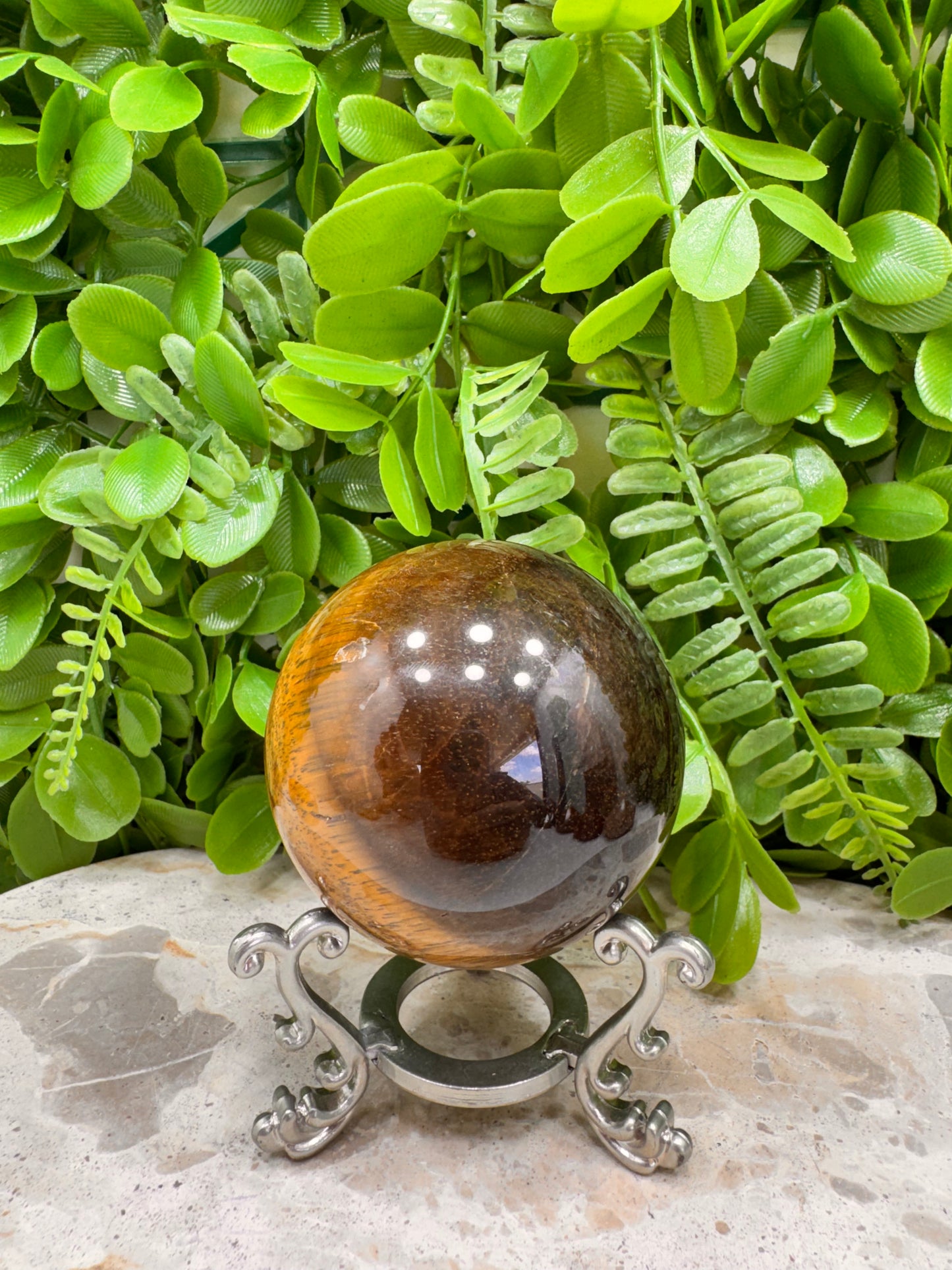 Tiger Eye Sphere 406g