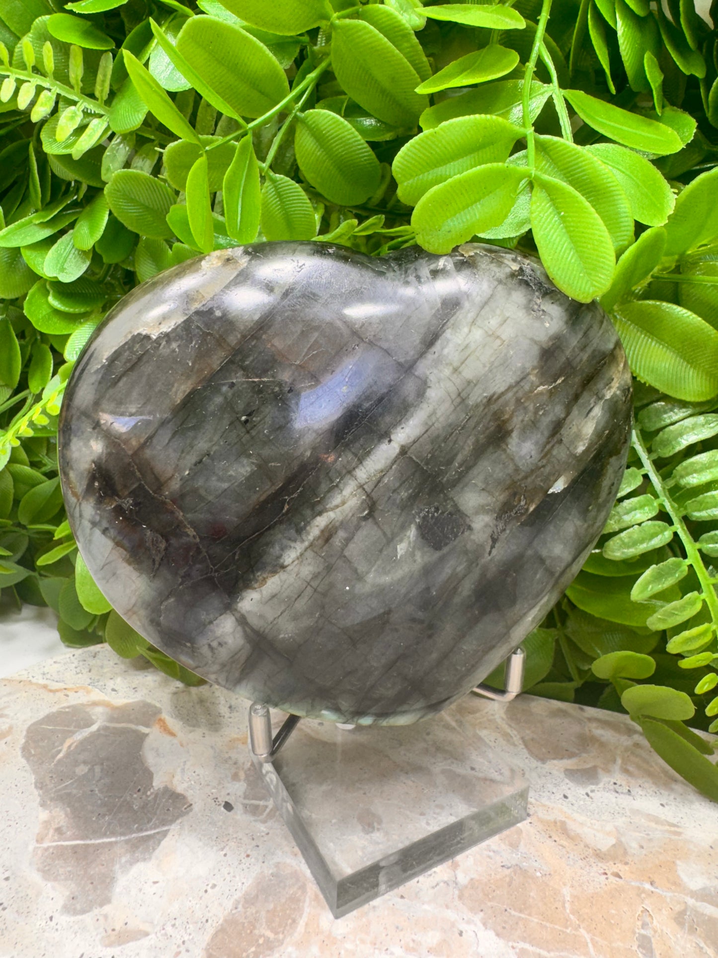 Labradorite Heart 787g