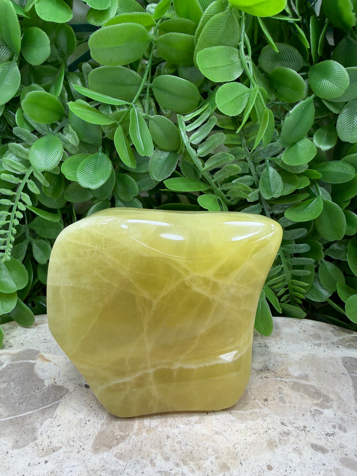 Lemon Calcite Freeform | Joy • Confidence • Motivation