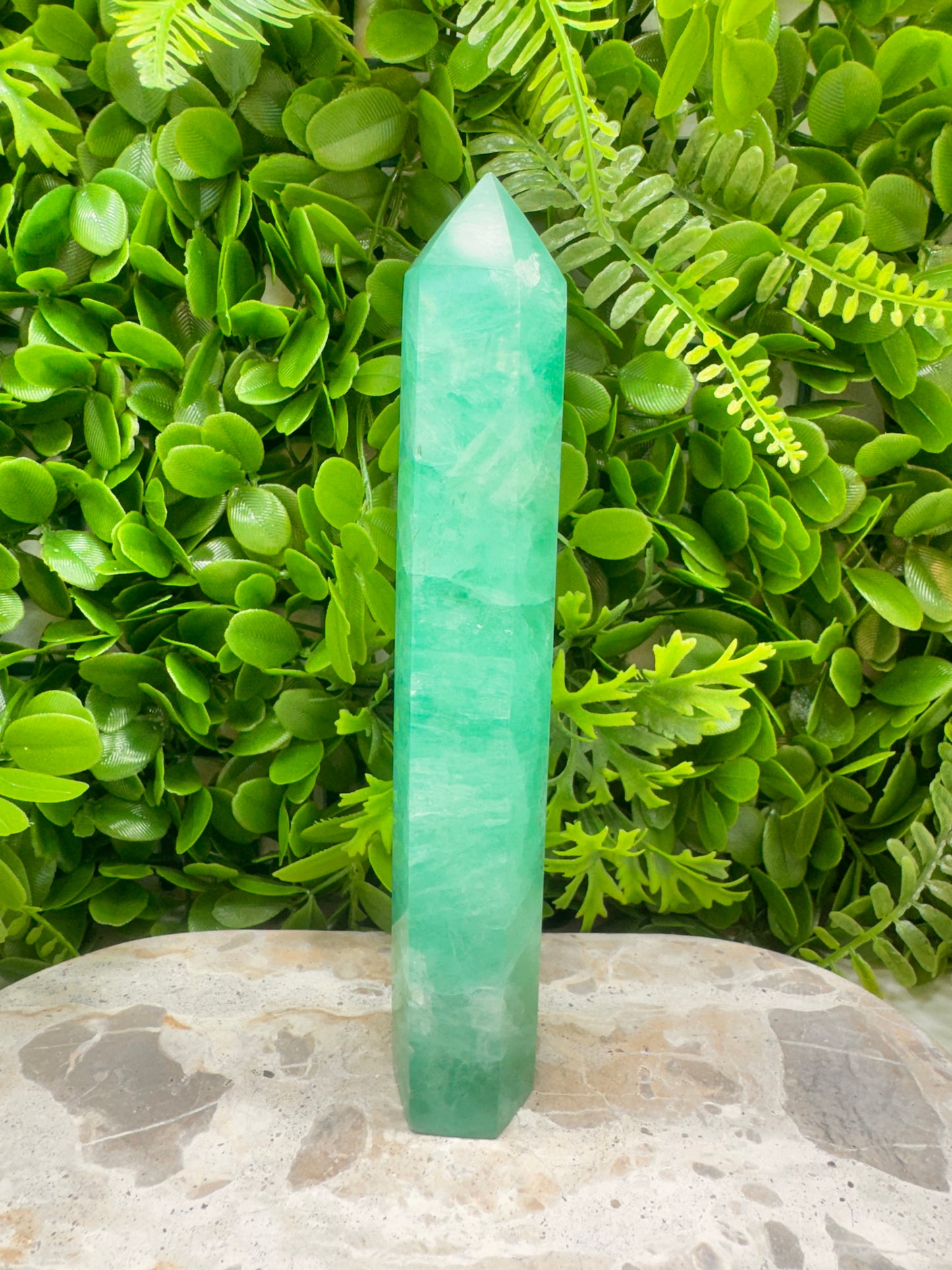 Green Fluorite Tower 560g