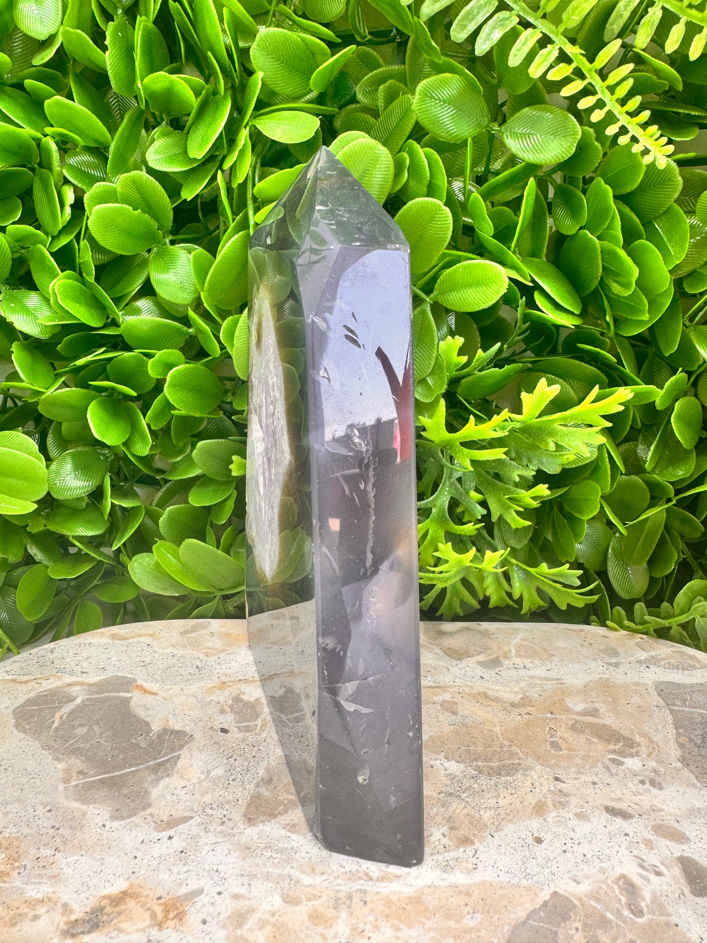 Agate/Amethyst Freeform 638g